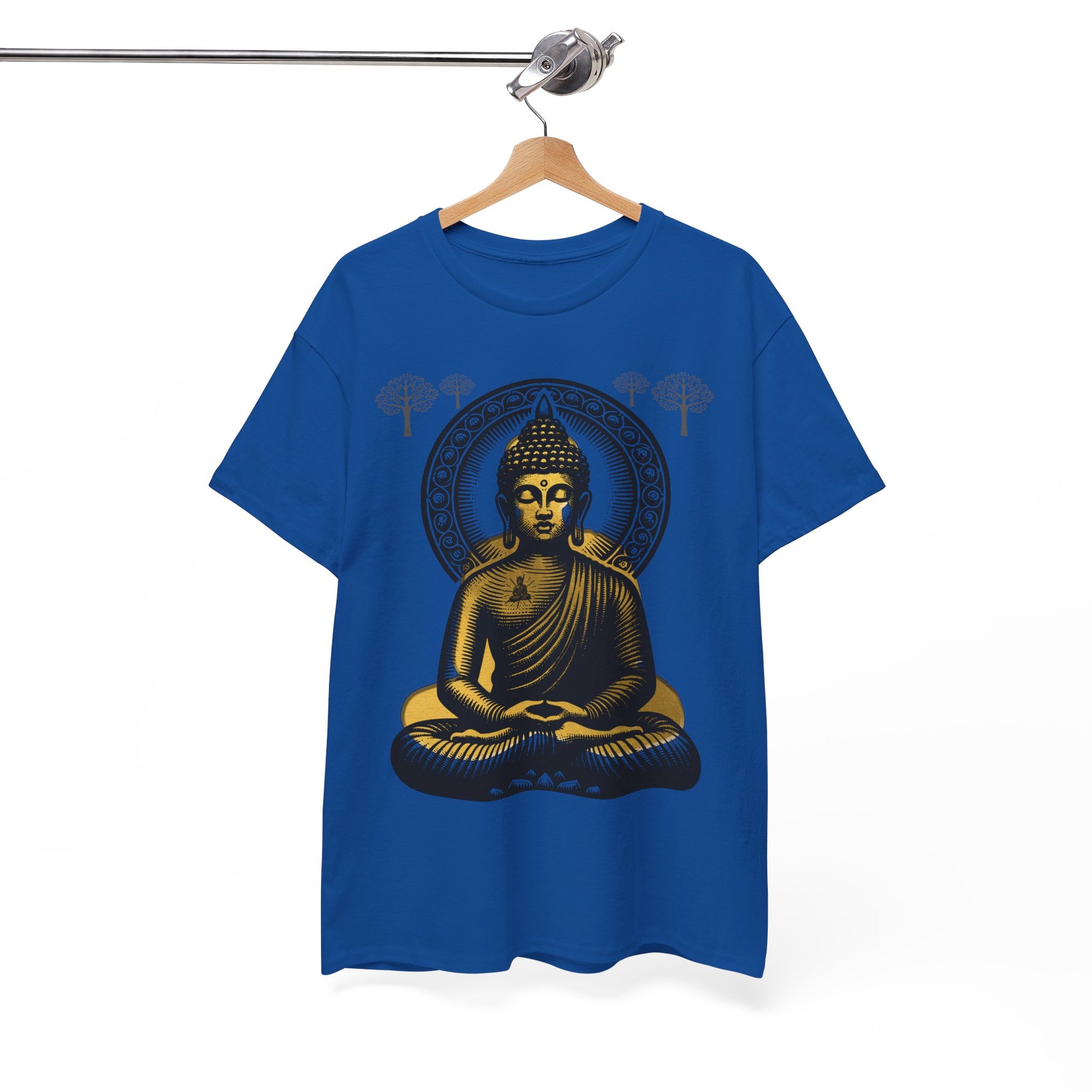 Peaceful Reality Design Heavy Cotton Tee Shirt