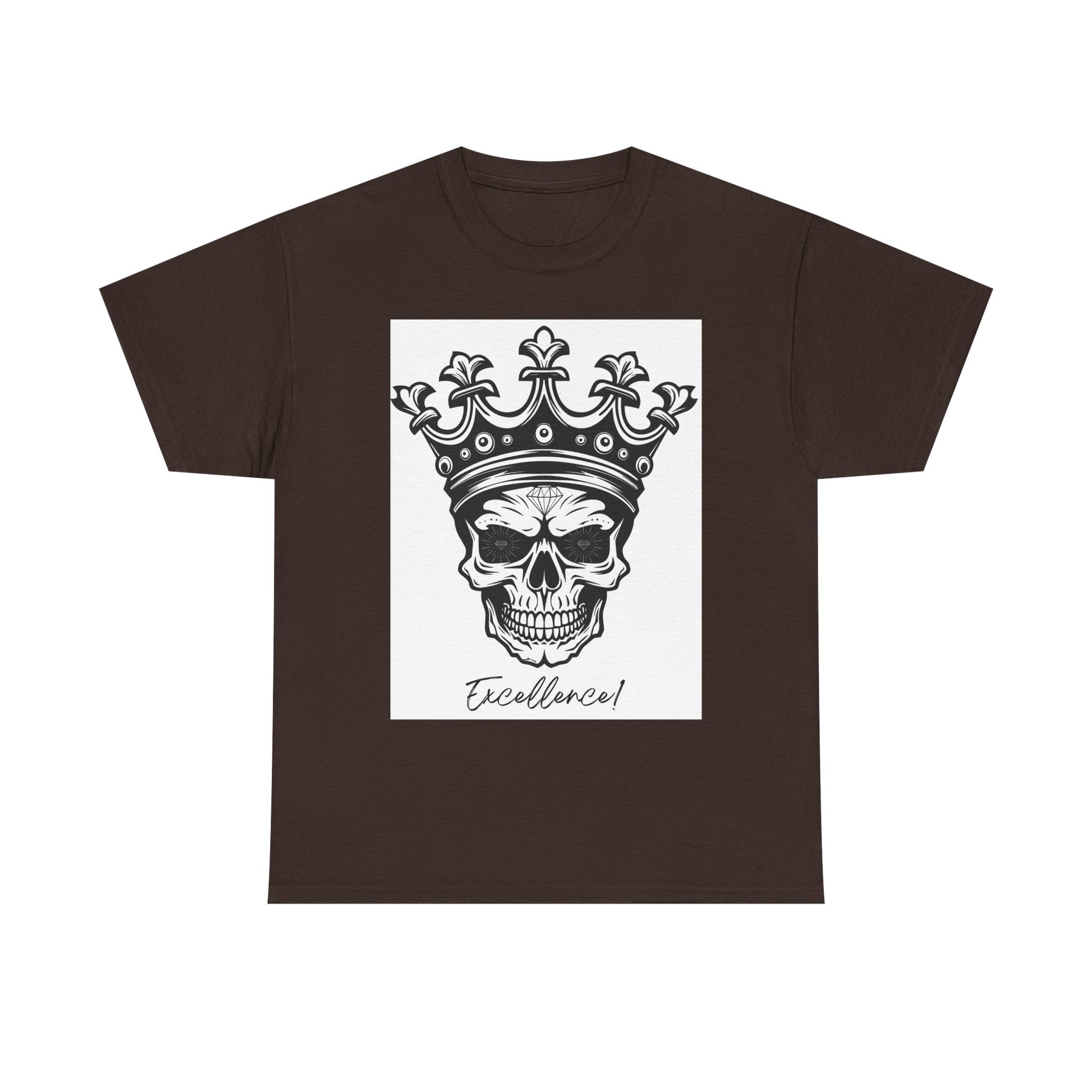 Skull Crown Excellence Cotton Tee Shirt