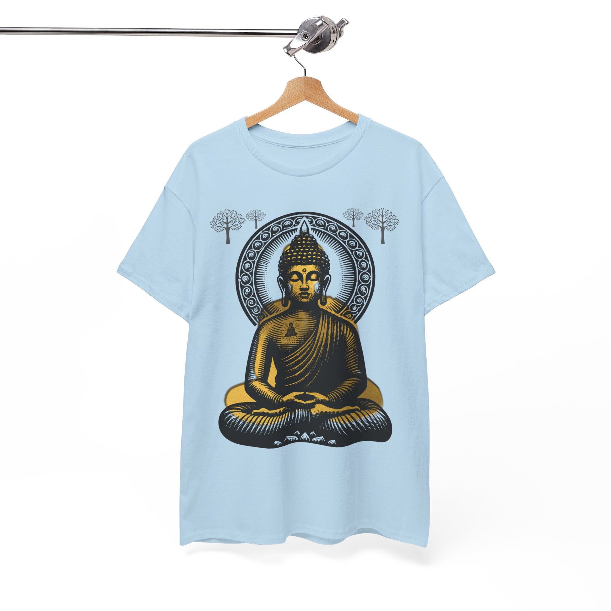 Peaceful Reality Design Heavy Cotton Tee Shirt
