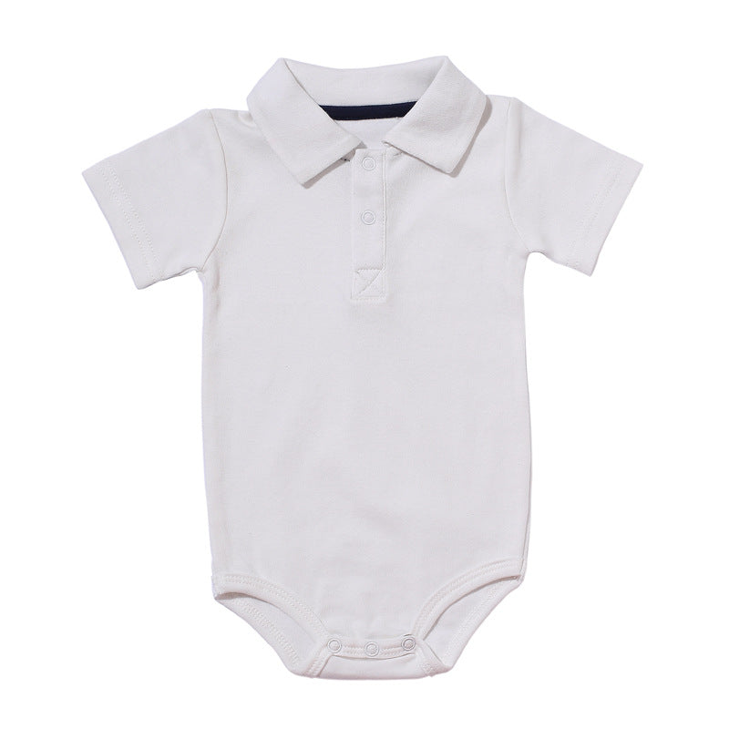 Collar Baby Onesies Baby Bodysuit