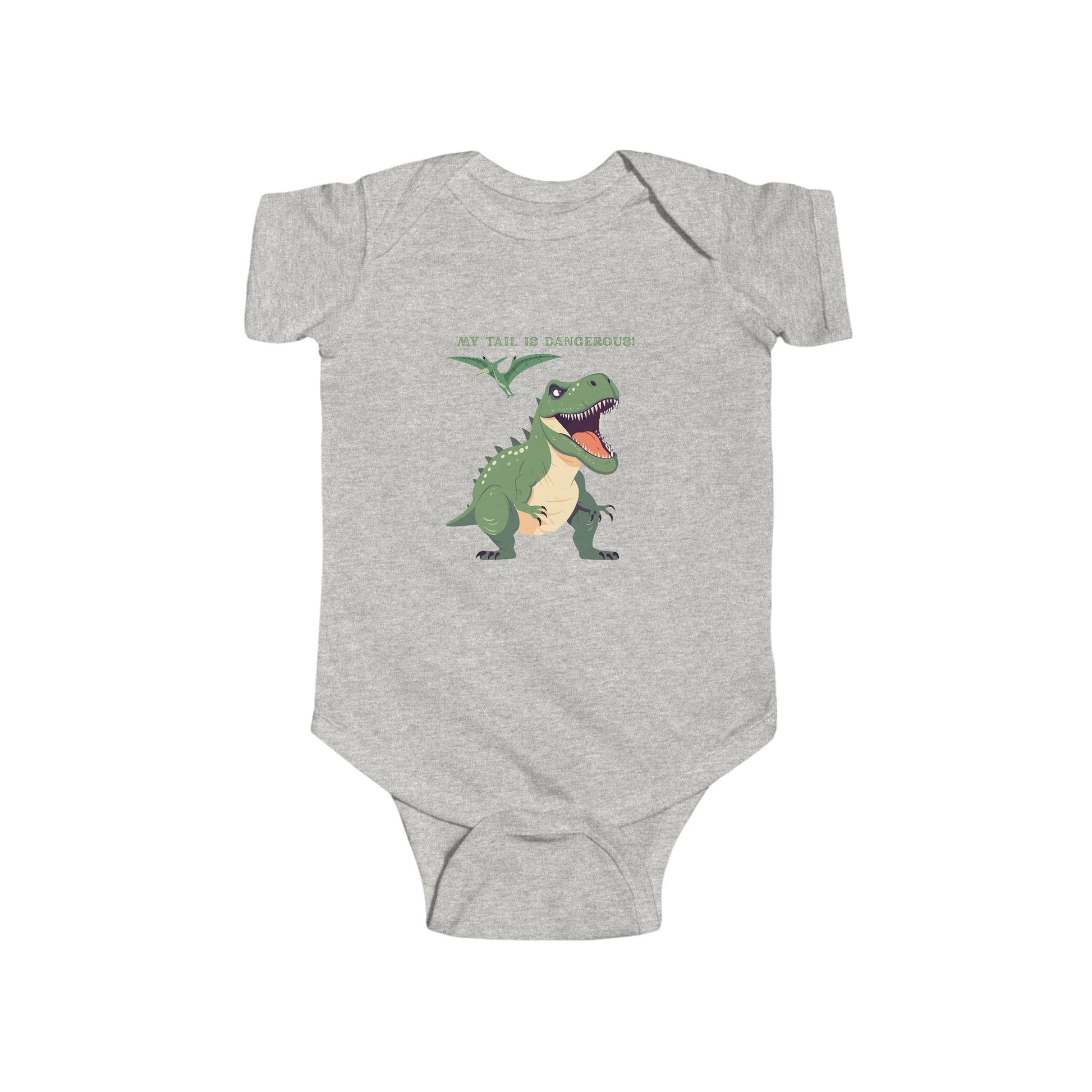 Infant Dinosaur Jersey Bodysuit Onesie Jumper