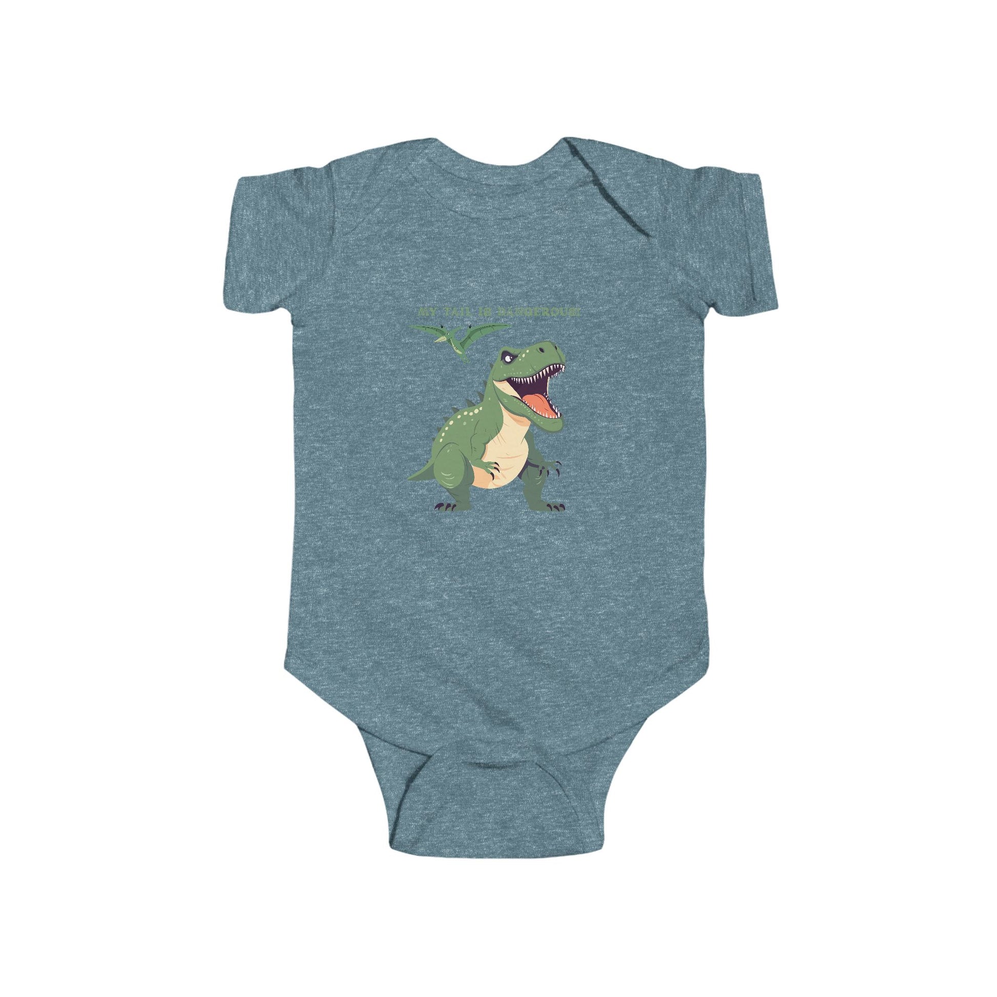 Infant Dinosaur Jersey Bodysuit Onesie Jumper
