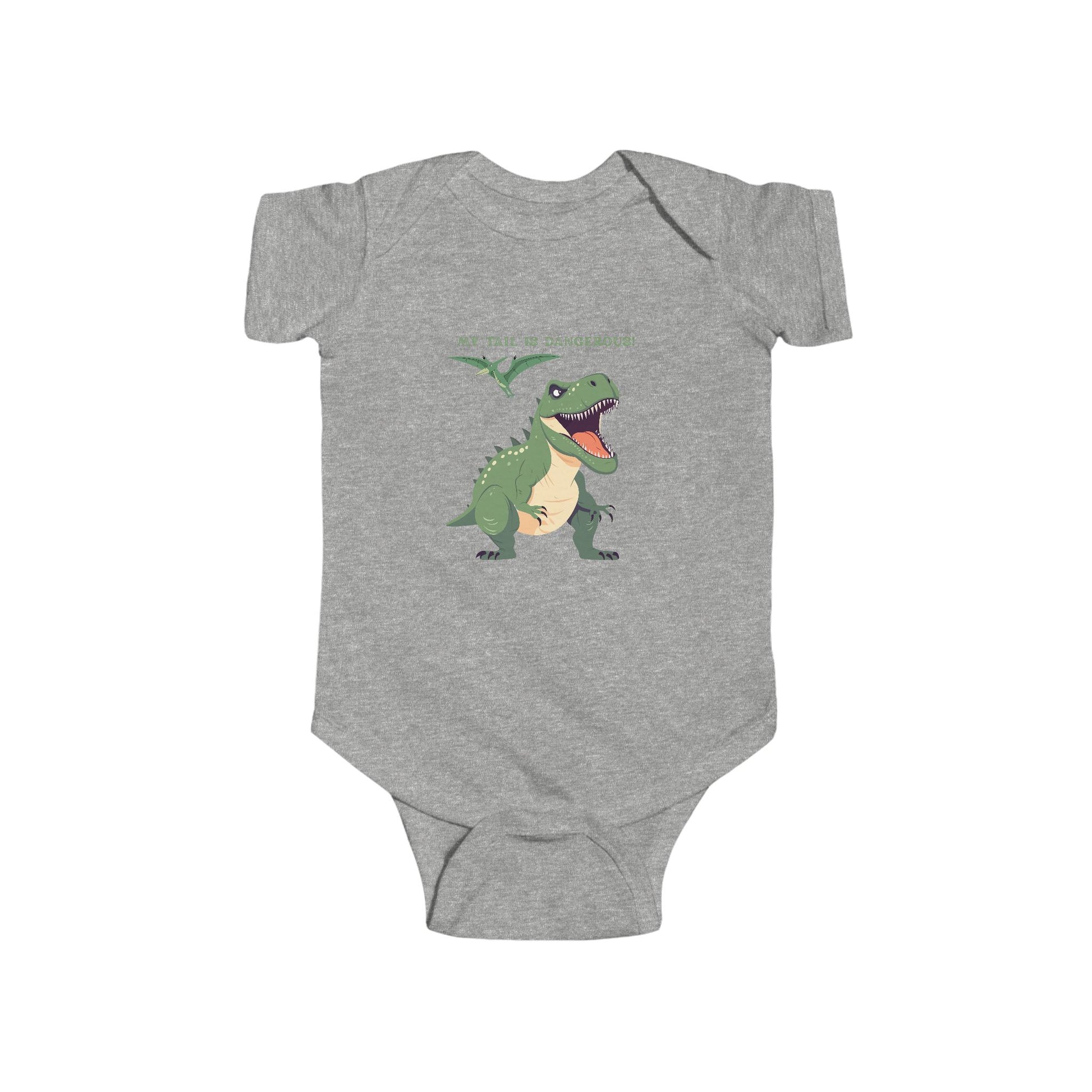 Infant Dinosaur Jersey Bodysuit Onesie Jumper