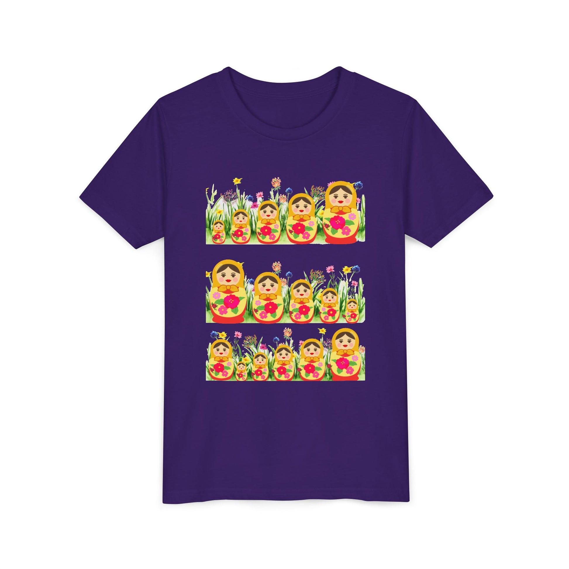 Youth Flower Patch Short Sleeve Shirt
