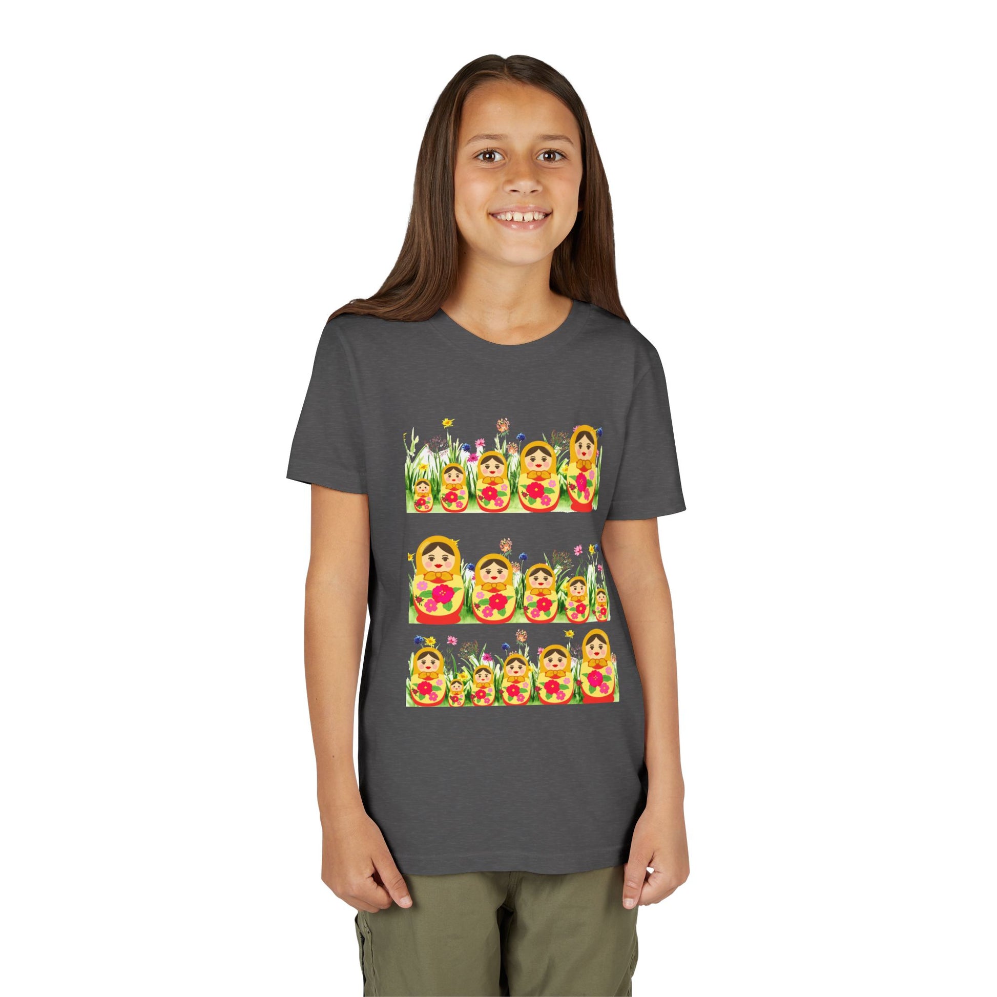Youth Flower Patch Short Sleeve Shirt