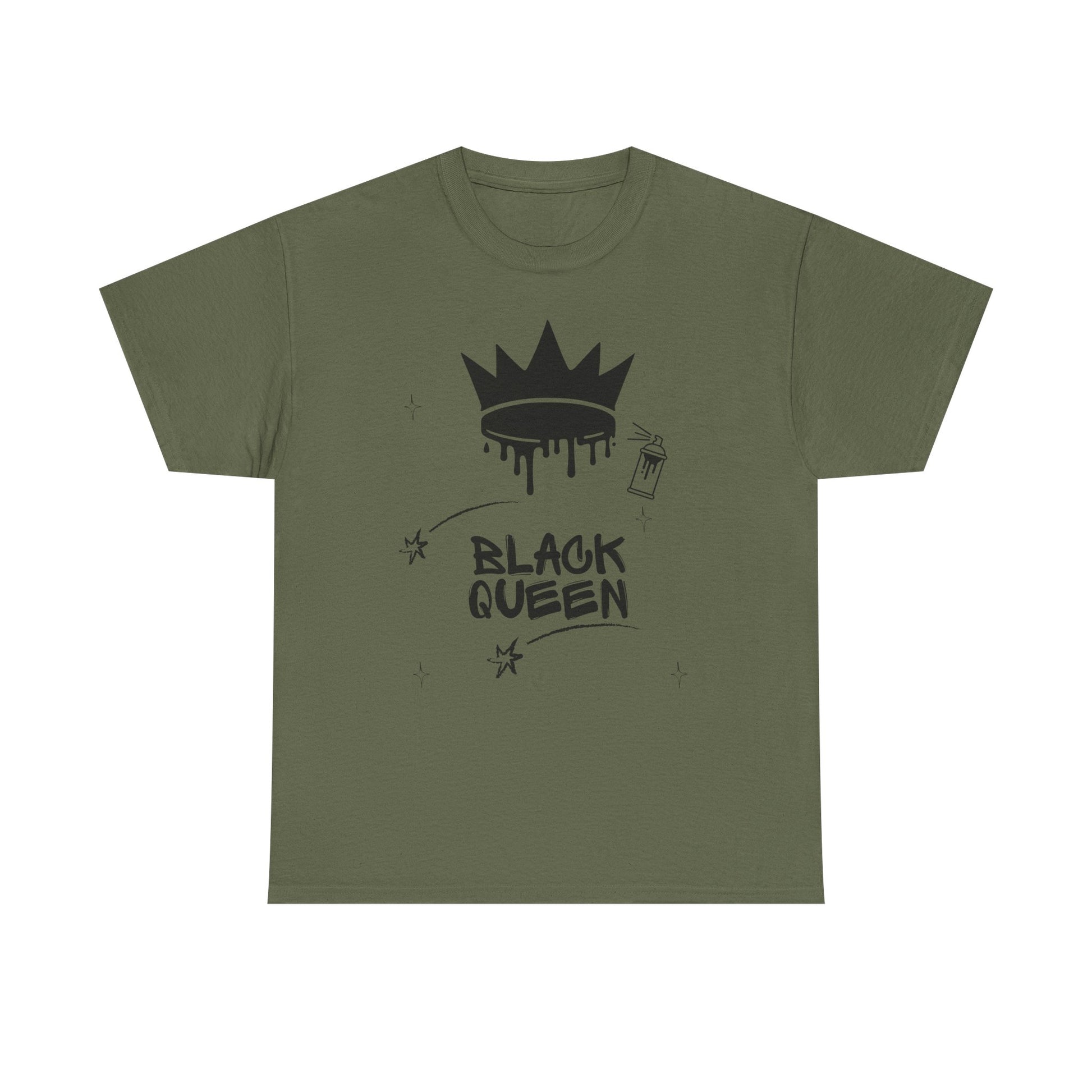 Black Queen Cotton Tee Shirt