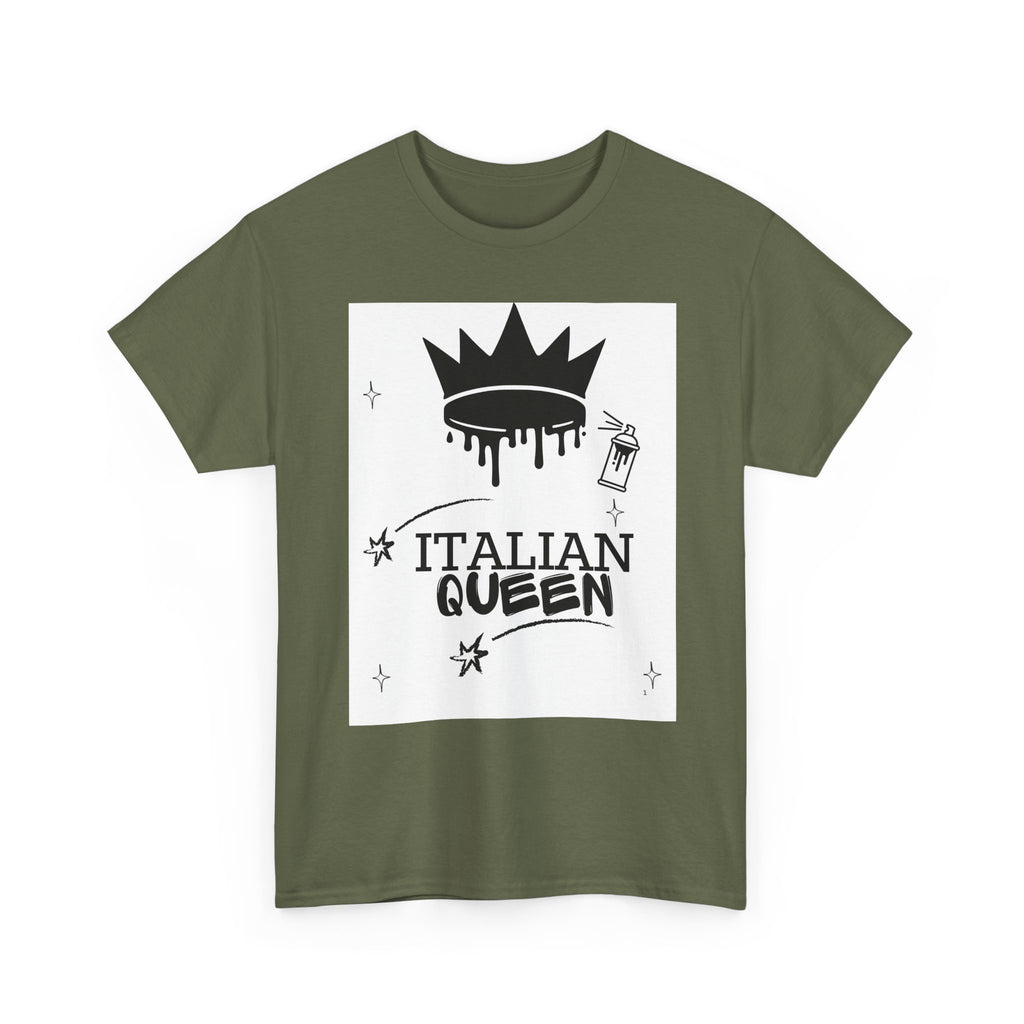 Italian Queen Cotton Tee Shirt
