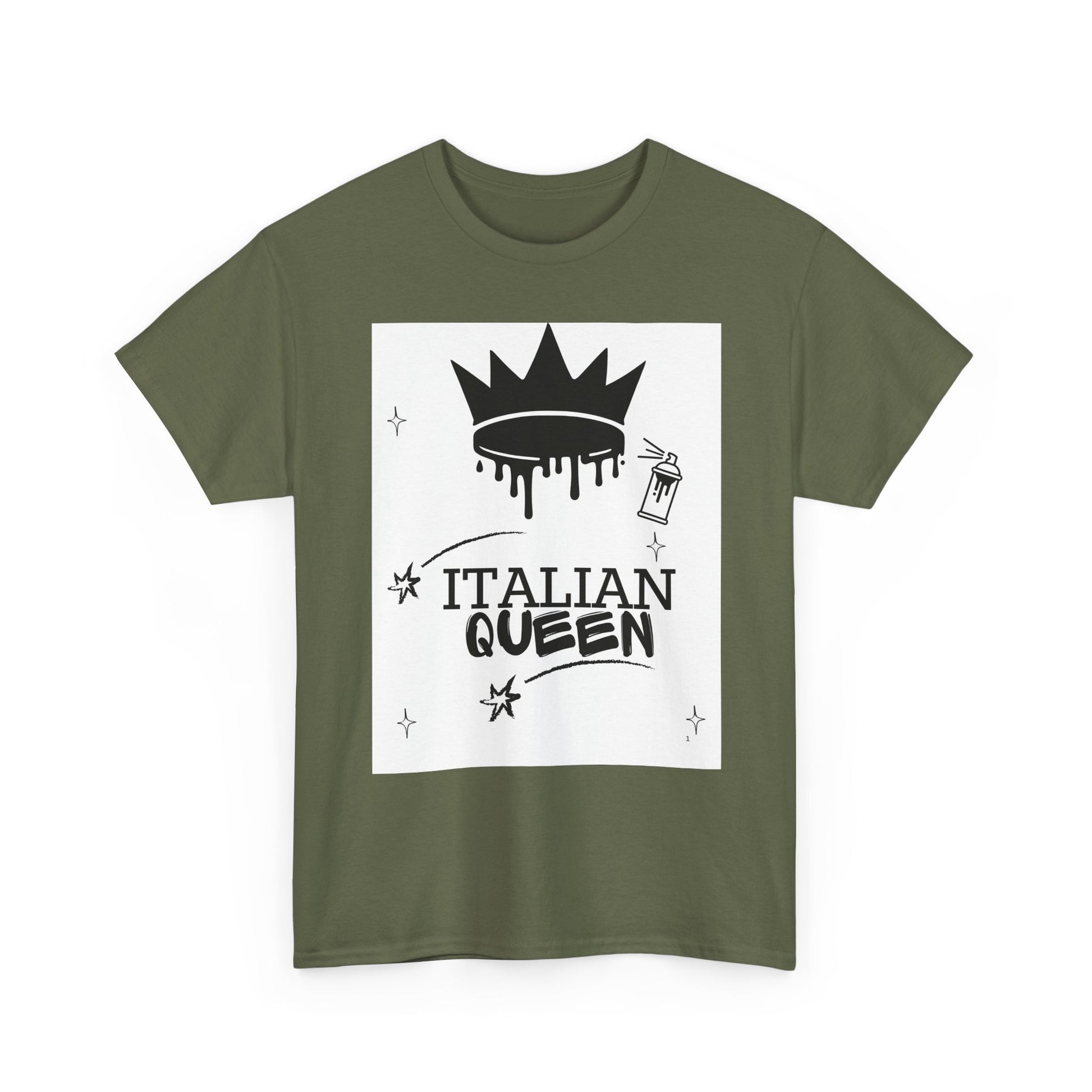 Italian Queen Cotton Tee Shirt