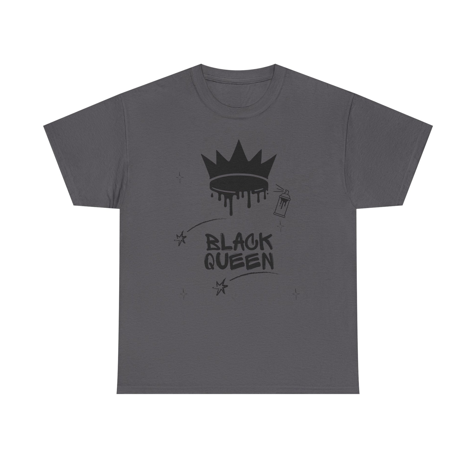 Black Queen Cotton Tee Shirt