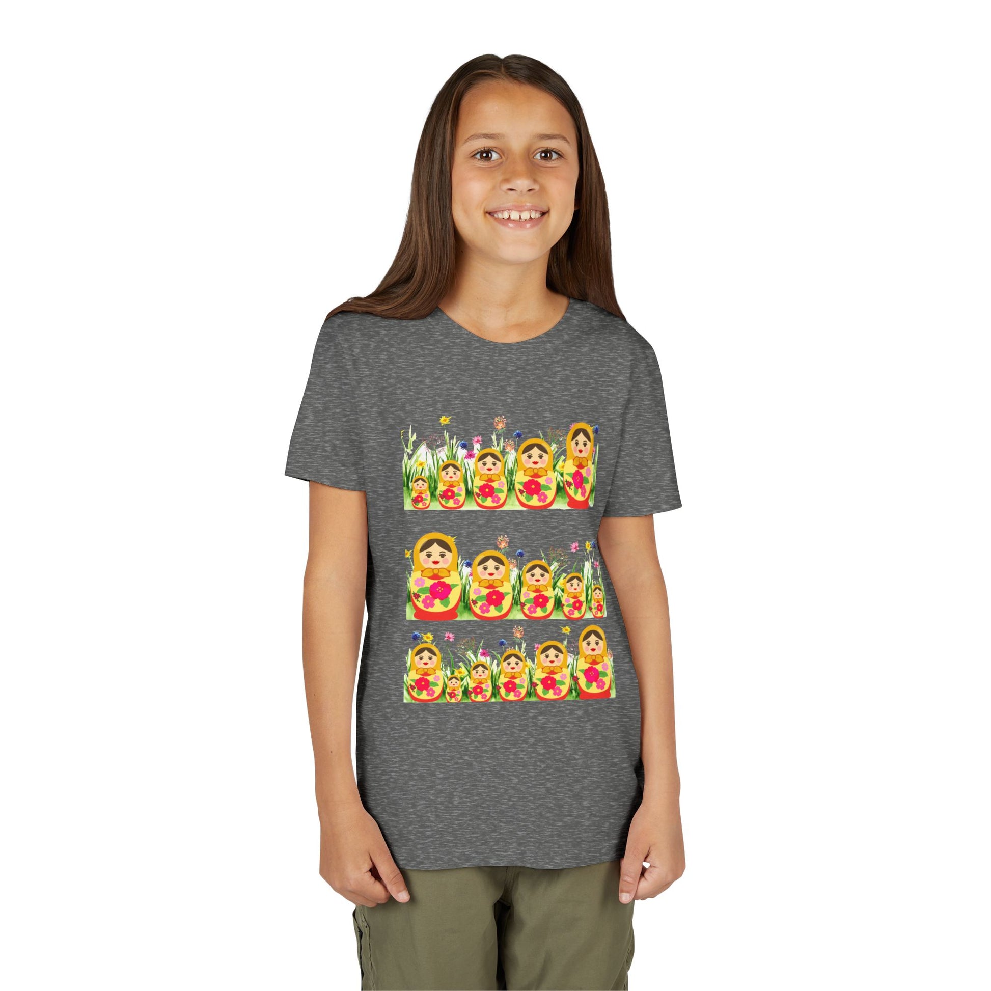 Youth Flower Patch Short Sleeve Shirt