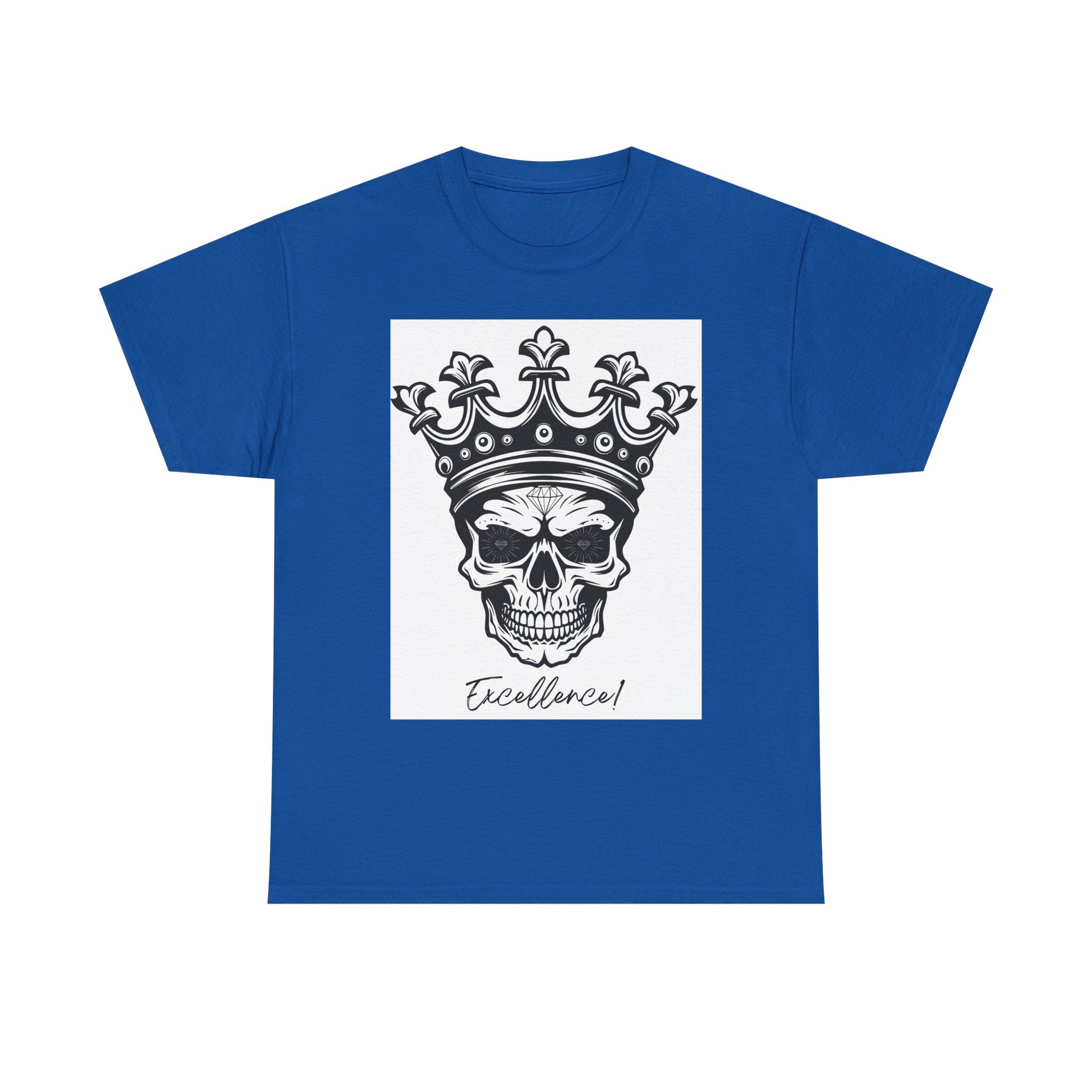 Skull Crown Excellence Cotton Tee Shirt