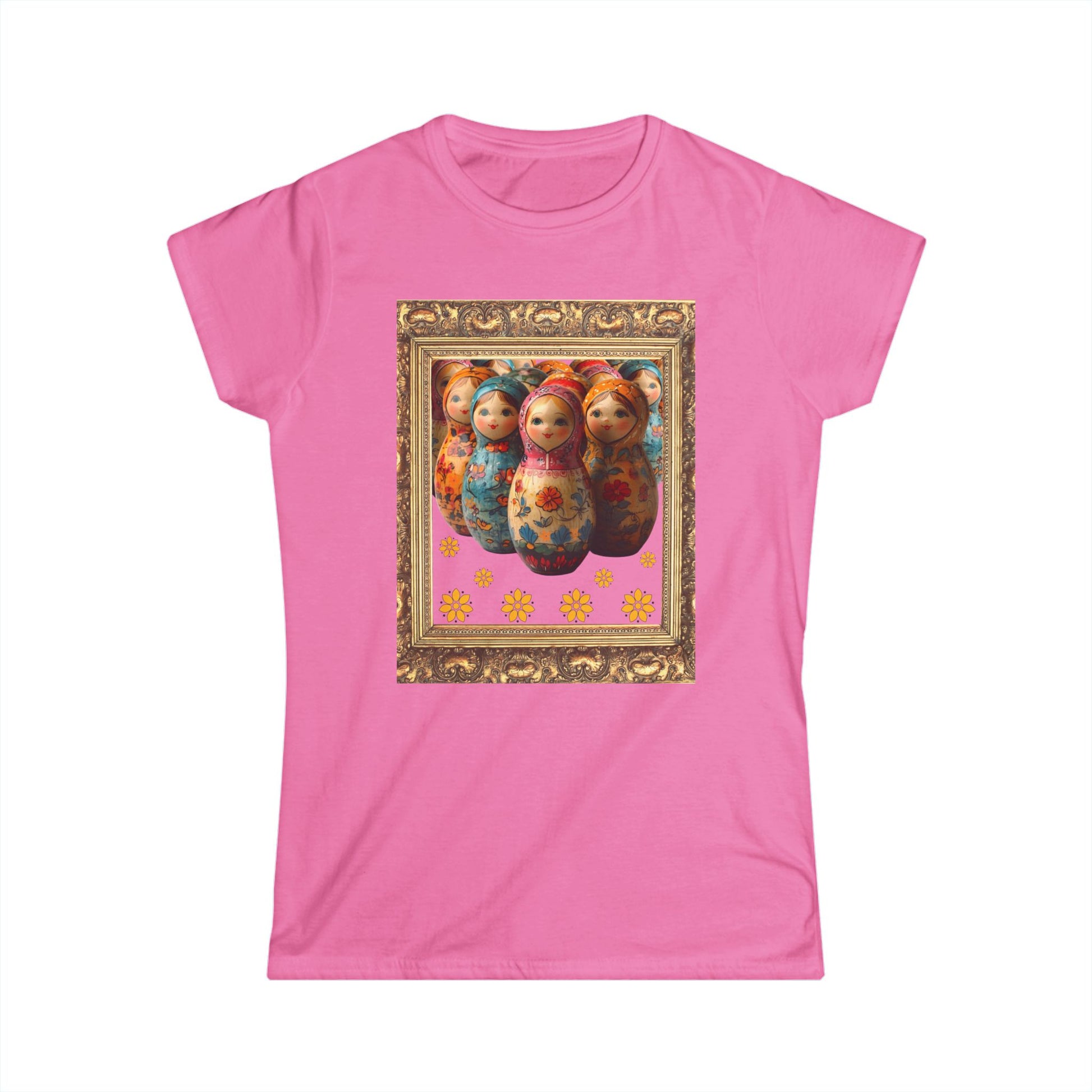 Women's Friends Portrait Soft Style Shirt