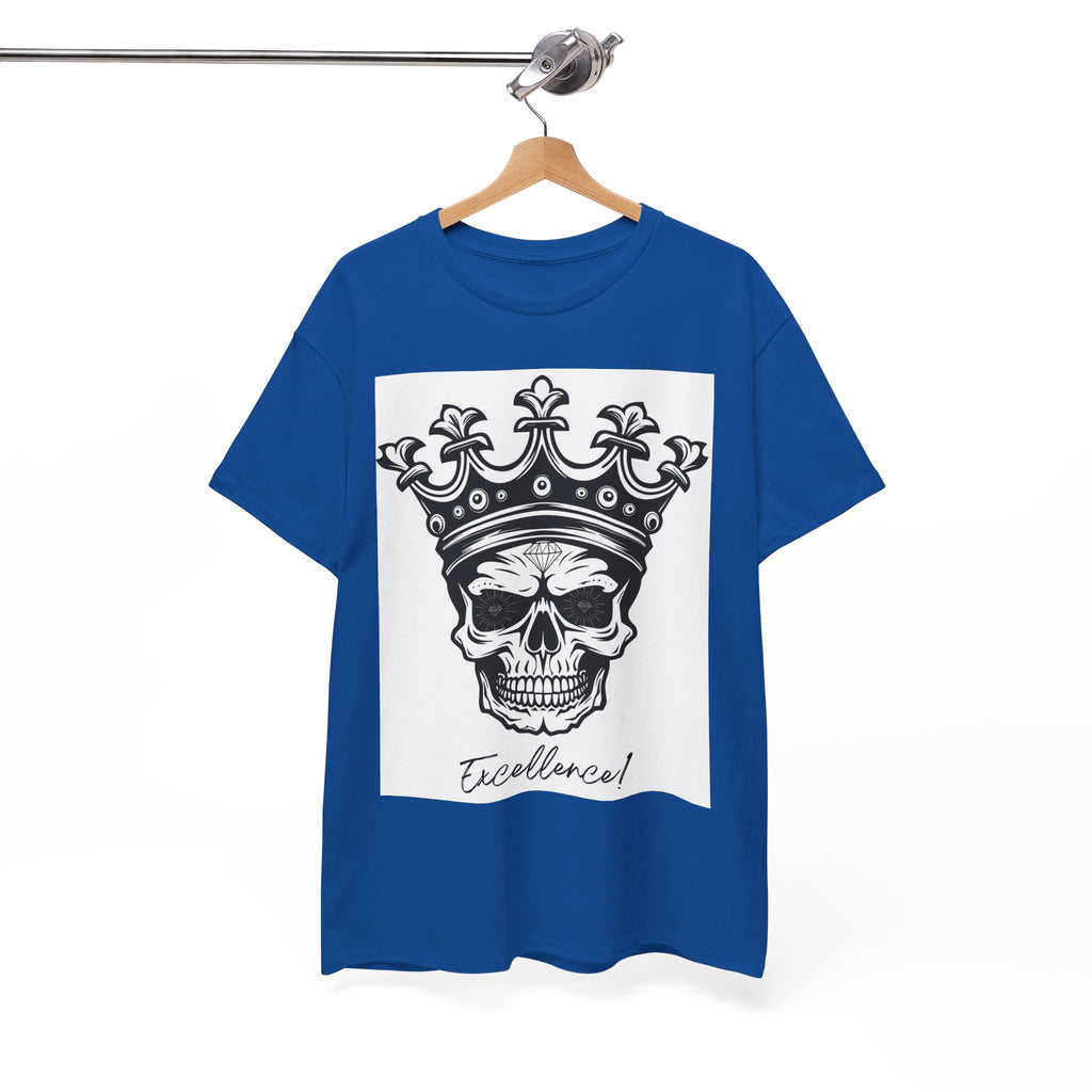 Skull Crown Excellence Cotton Tee Shirt