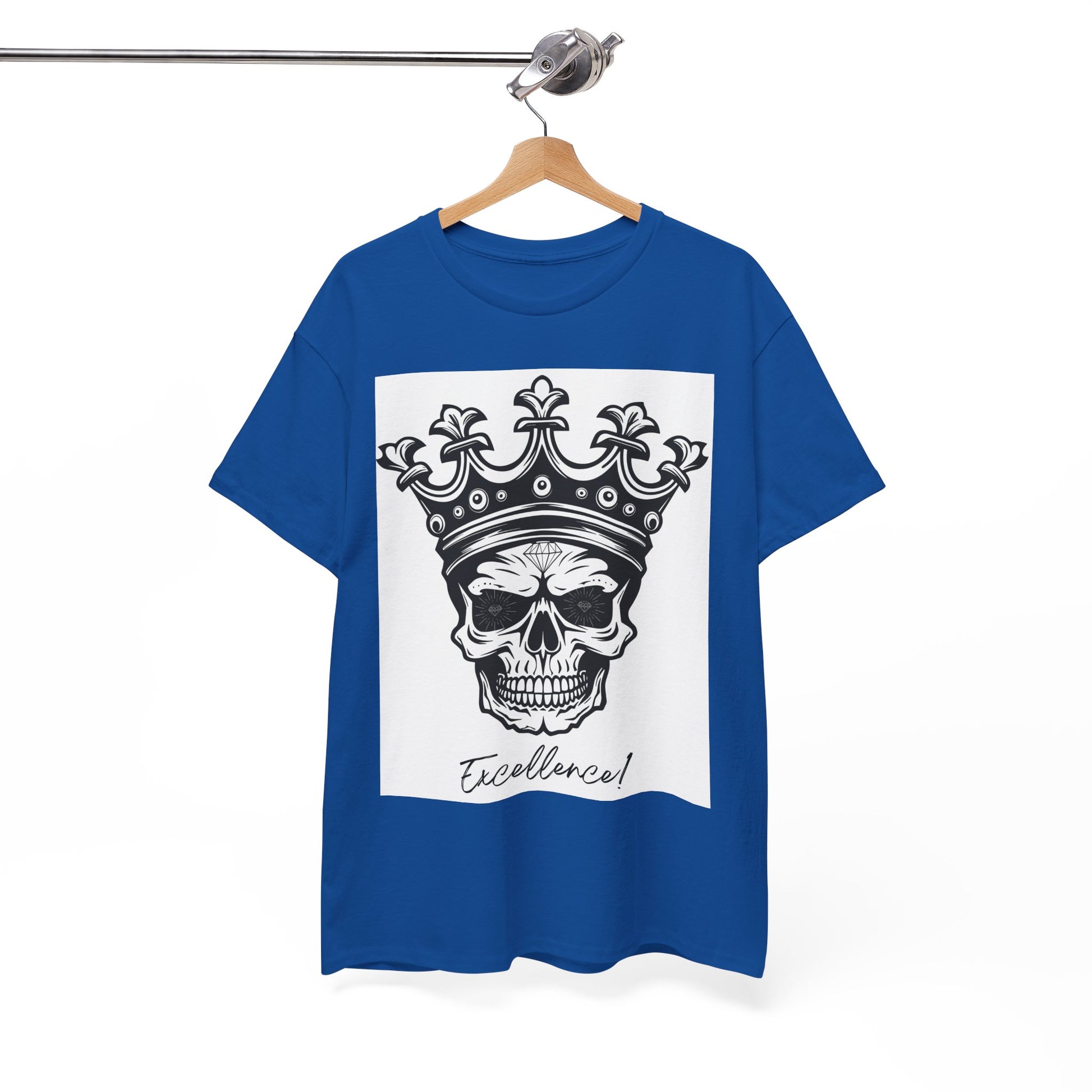 Skull Crown Excellence Cotton Tee Shirt