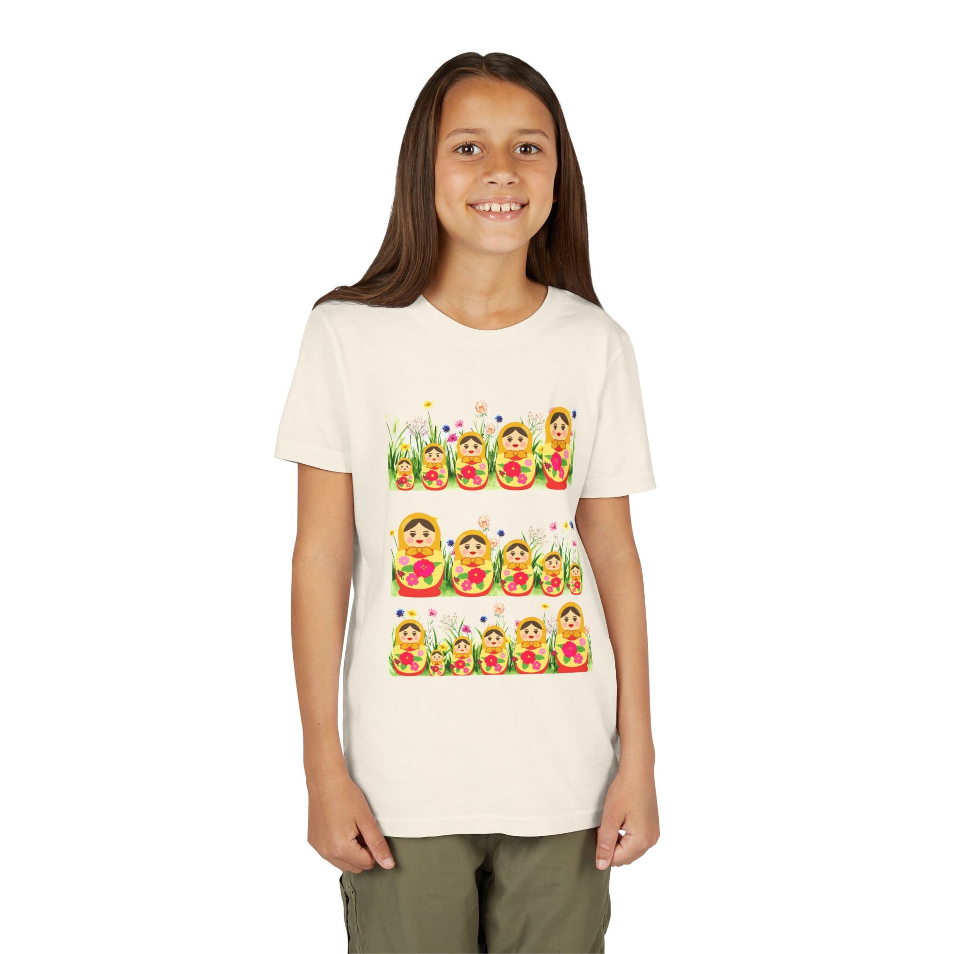 Youth Flower Patch Short Sleeve Shirt