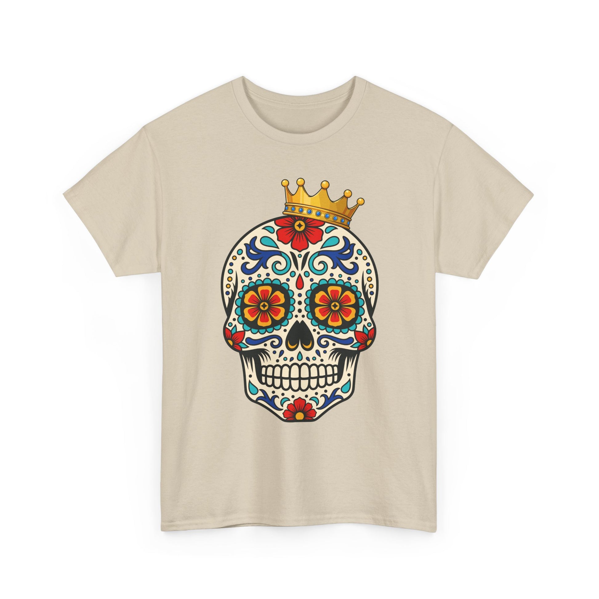 Skull Crown Celebration Cotton Tee Shirt
