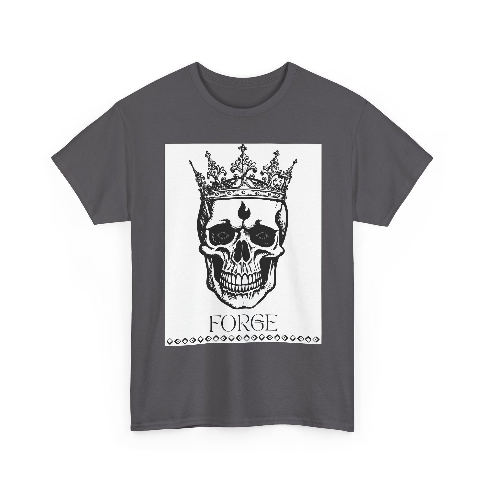 Skull "Forge" Cotton Tee Shirt