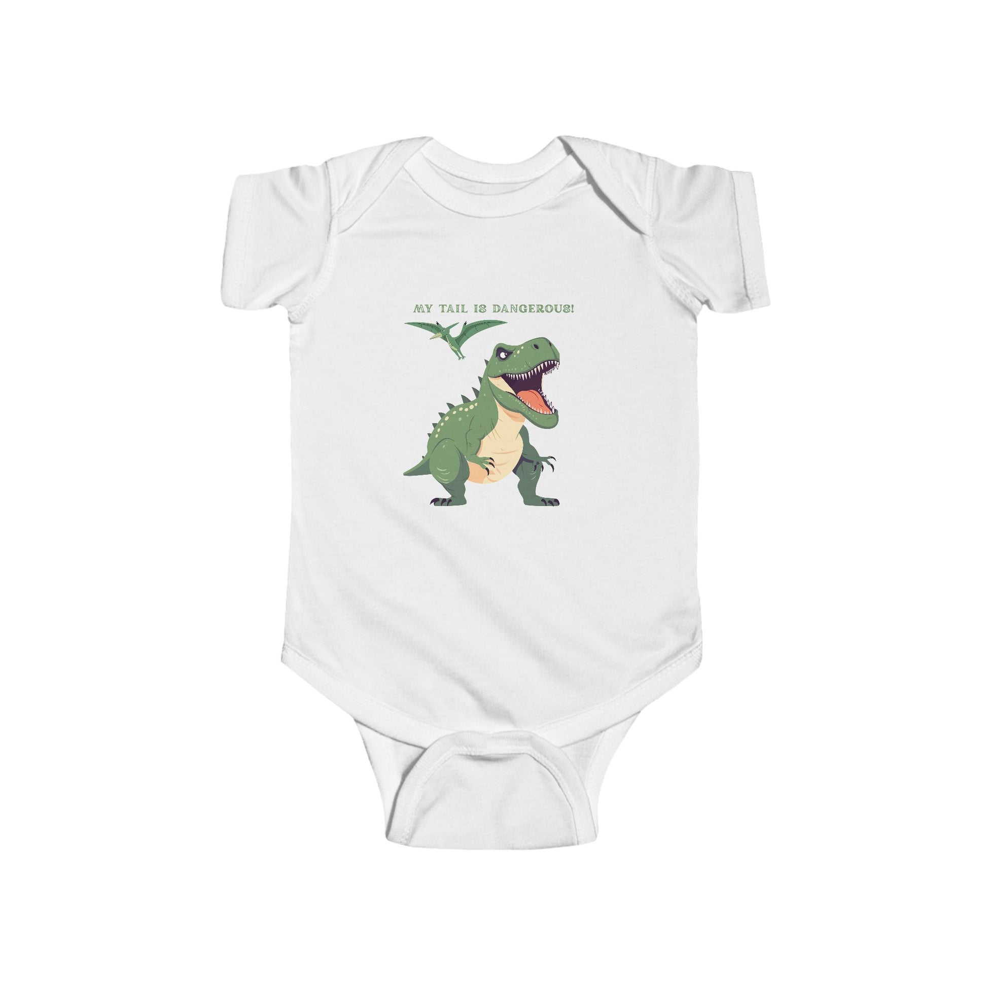 Infant Dinosaur Jersey Bodysuit Onesie Jumper