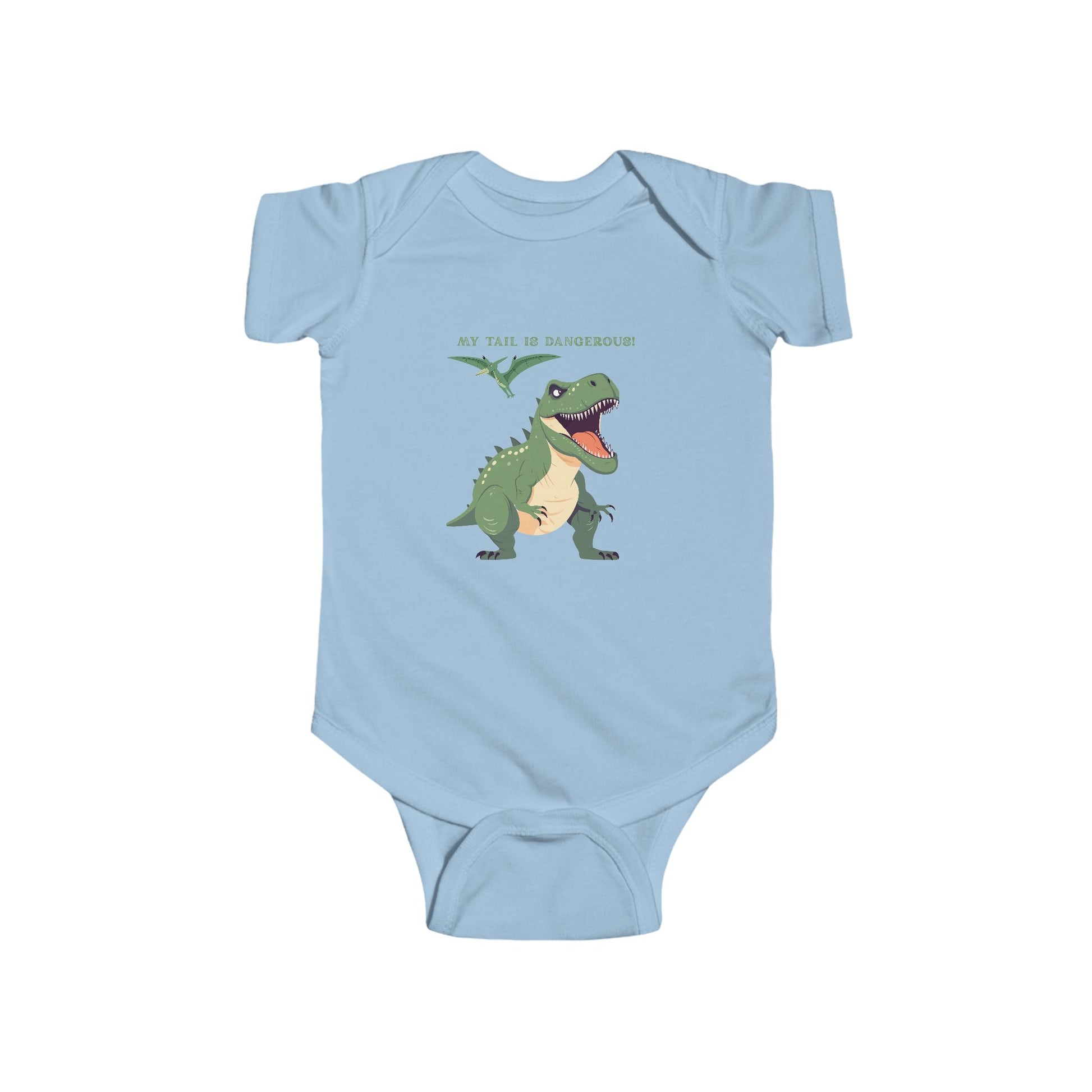 Infant Dinosaur Jersey Bodysuit Onesie Jumper