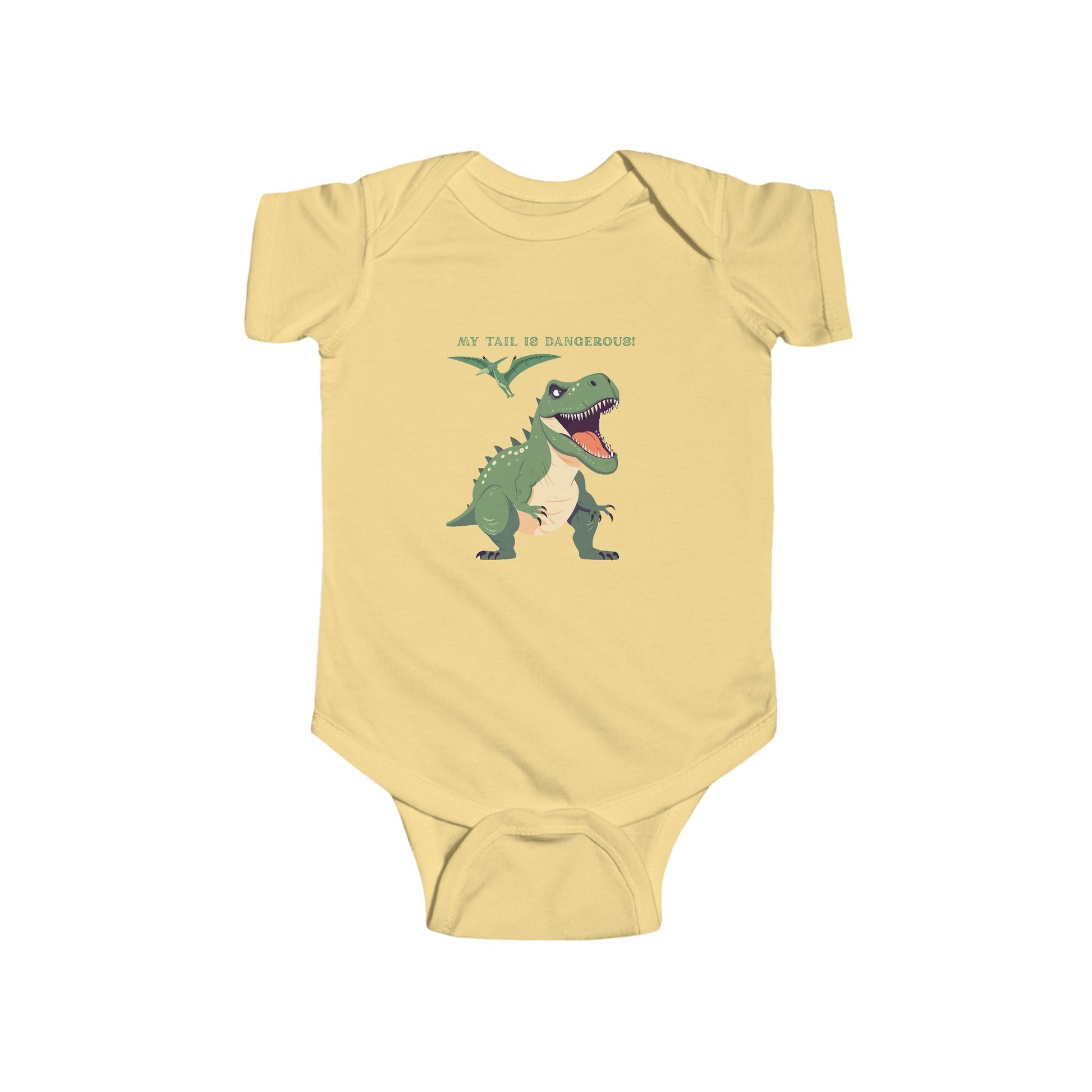 Infant Dinosaur Jersey Bodysuit Onesie Jumper