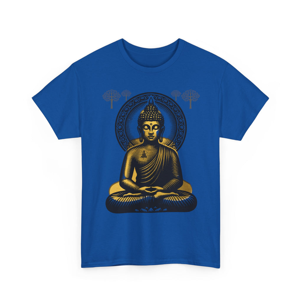 Peaceful Reality Design Heavy Cotton Tee Shirt