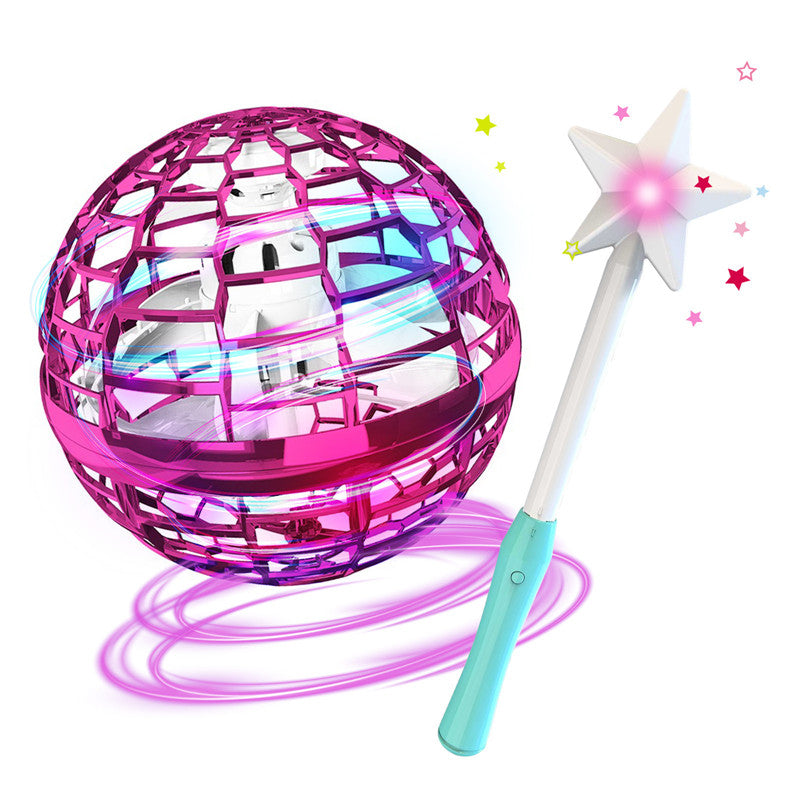 Fun Spinning Flying Sphere. Interactive. Kids Toys or Adult Gifts