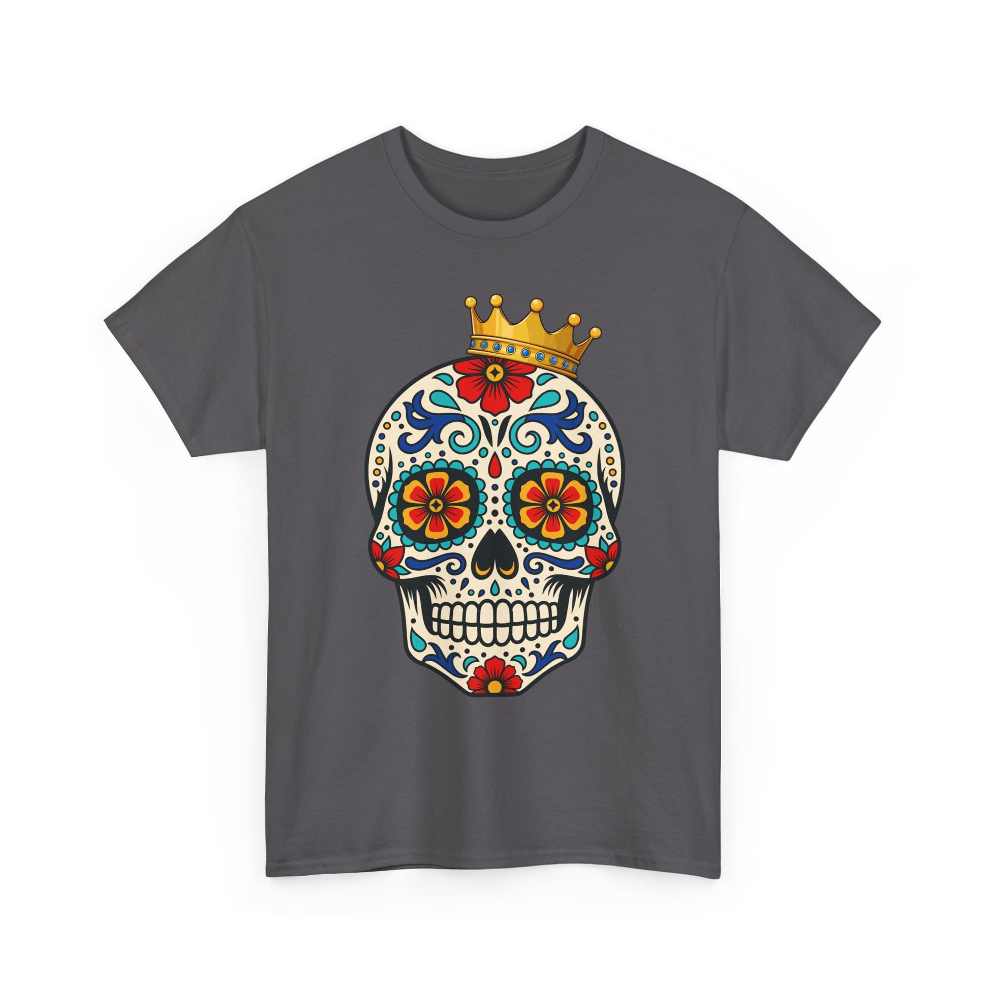 Skull Crown Celebration Cotton Tee Shirt