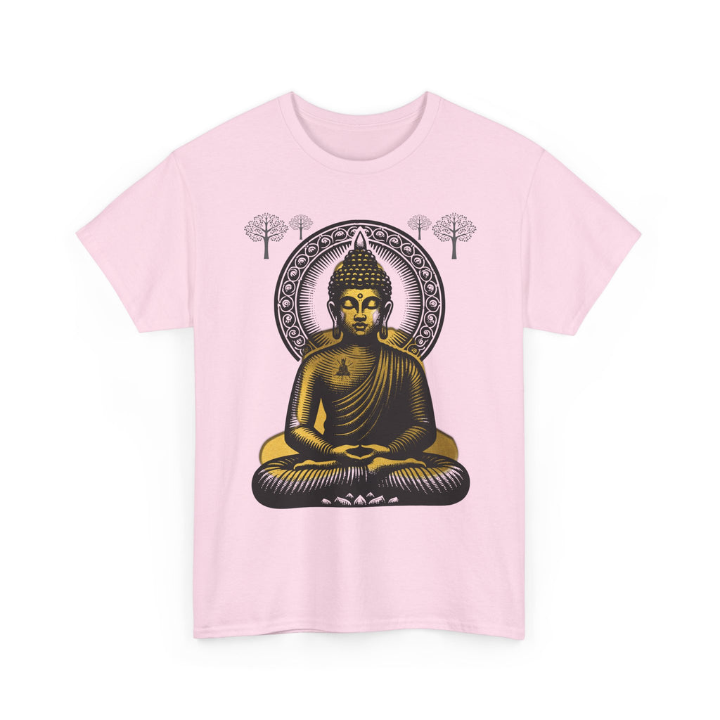 Peaceful Reality Design Heavy Cotton Tee Shirt