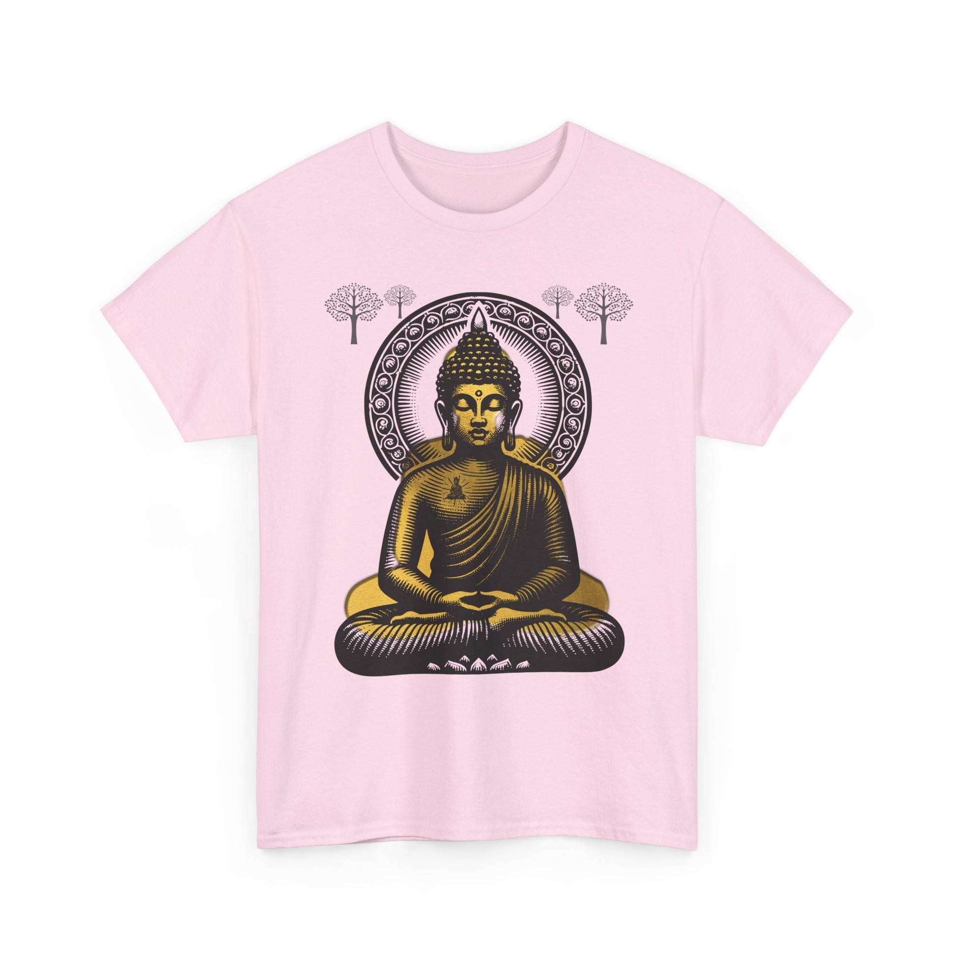 Peaceful Reality Design Heavy Cotton Tee Shirt