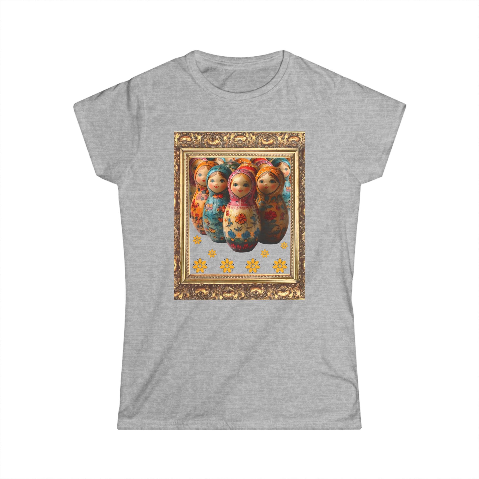 Women's Friends Portrait Soft Style Shirt