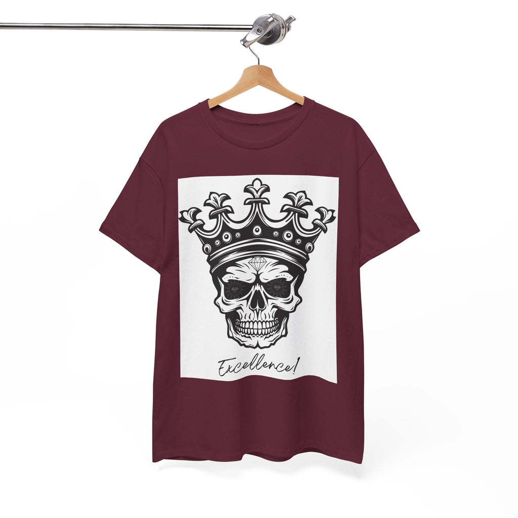 Skull Crown Excellence Cotton Tee Shirt