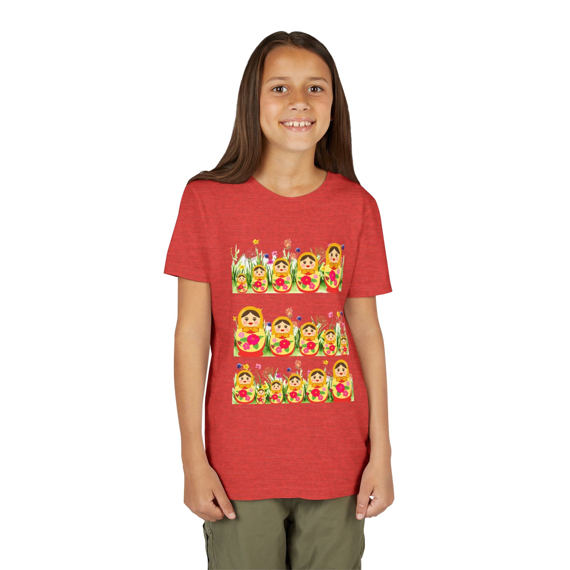 Youth Flower Patch Short Sleeve Shirt