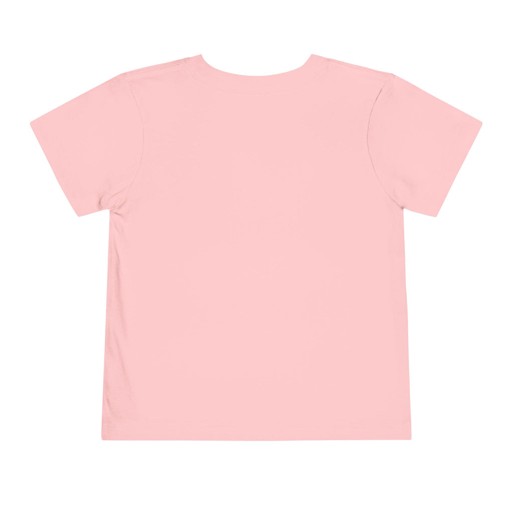 Toddler Short Sleeve Tee Shirt Cubs In Flower Bush