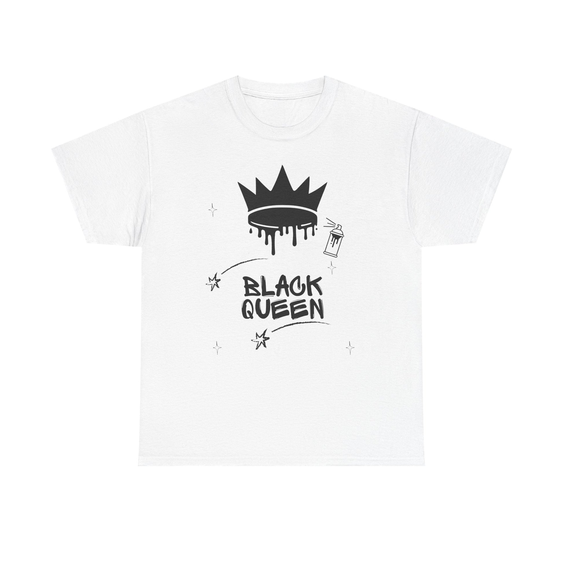 Black Queen Cotton Tee Shirt