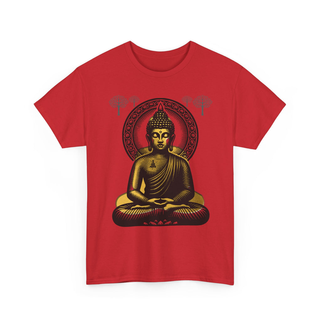 Peaceful Reality Design Heavy Cotton Tee Shirt