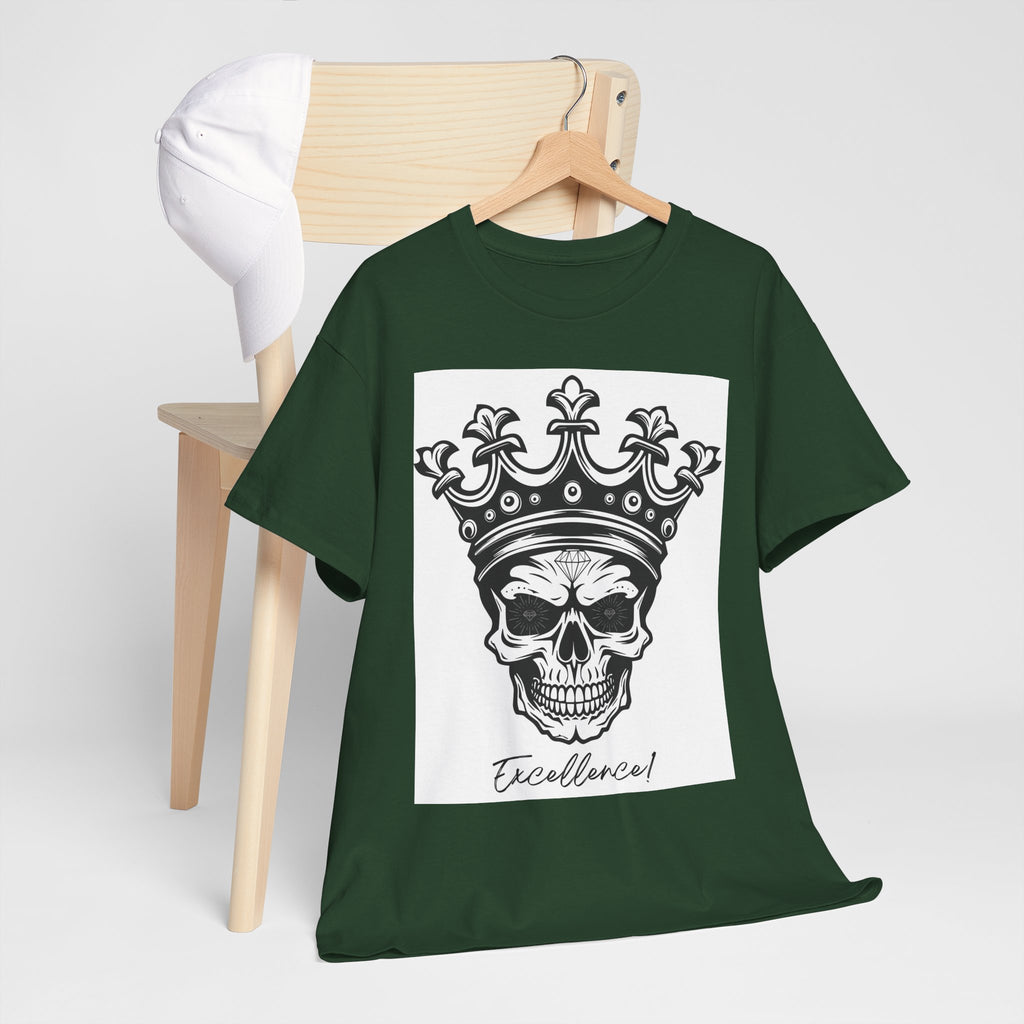 Skull Crown Excellence Cotton Tee Shirt