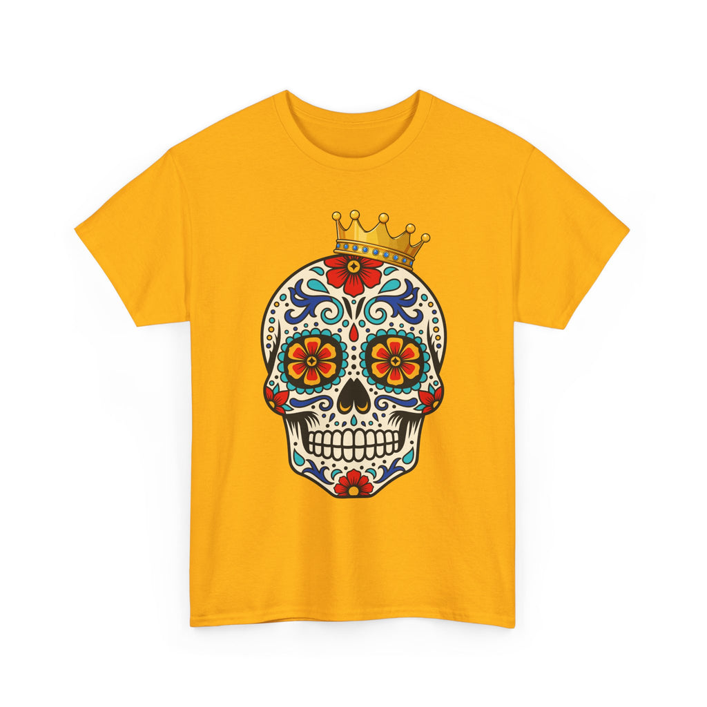 Skull Crown Celebration Cotton Tee Shirt