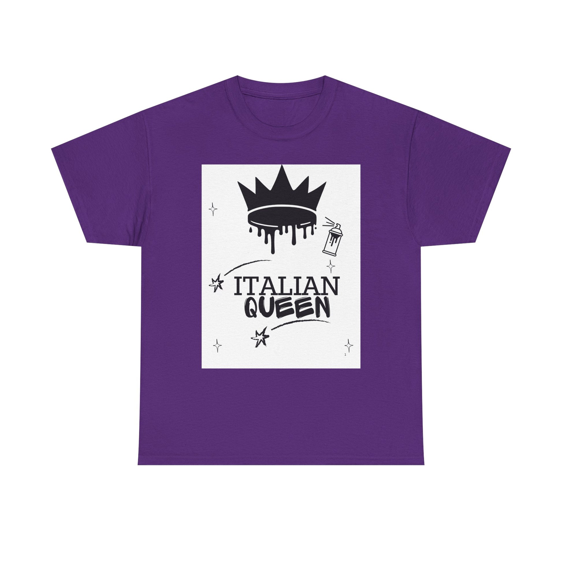 Italian Queen Cotton Tee Shirt