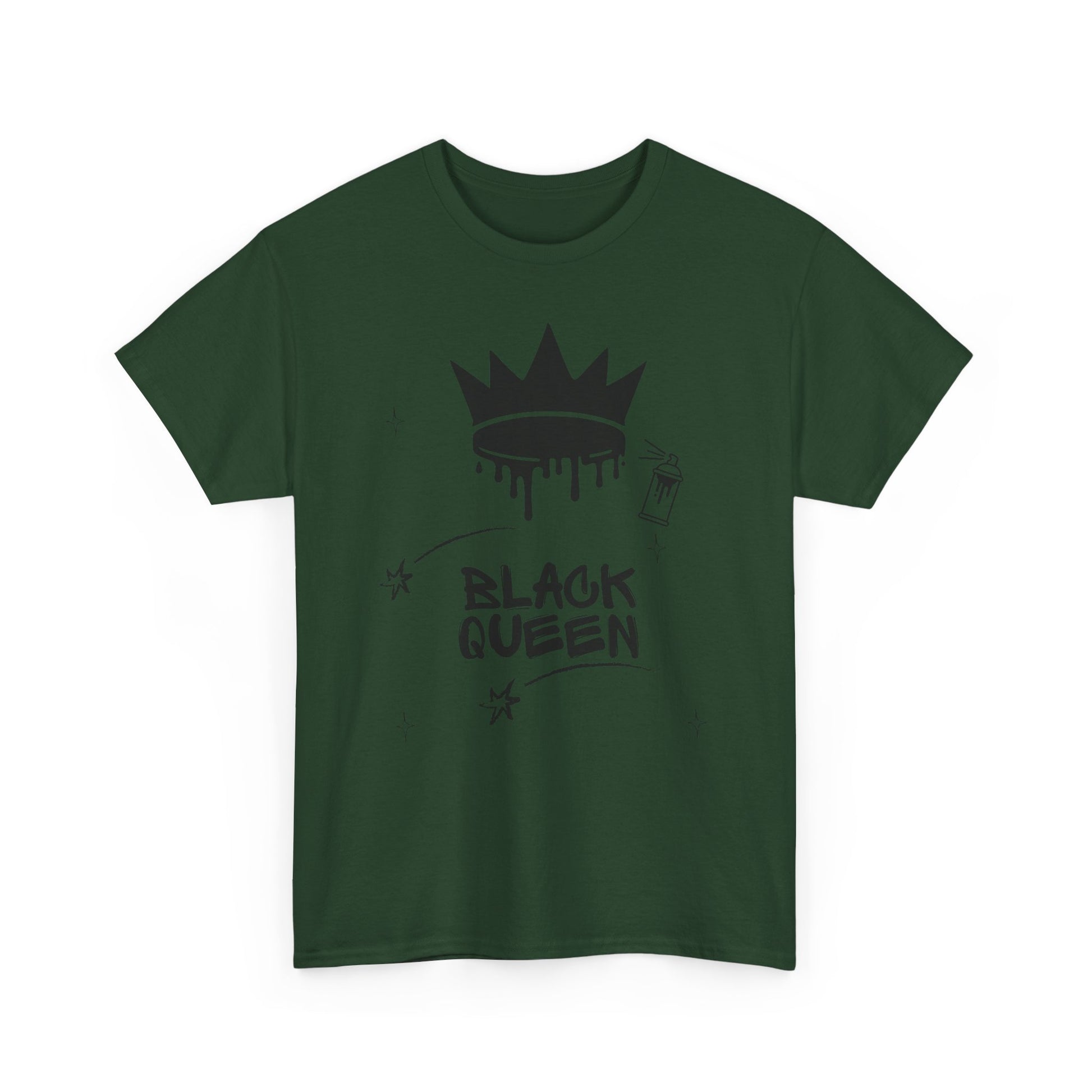 Black Queen Cotton Tee Shirt