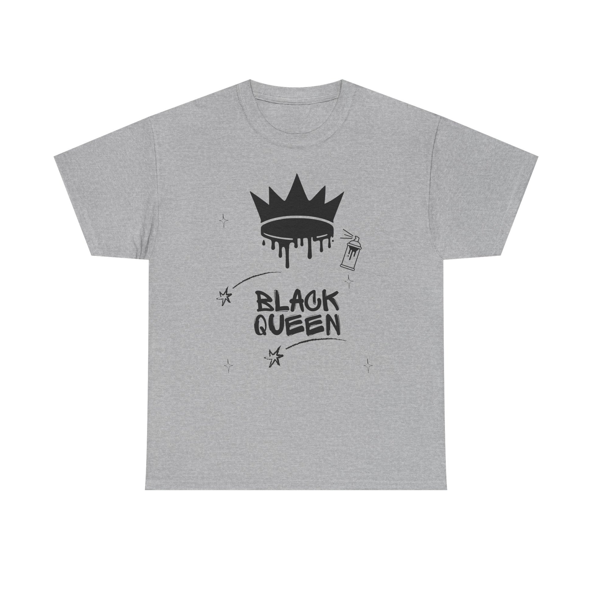 Black Queen Cotton Tee Shirt