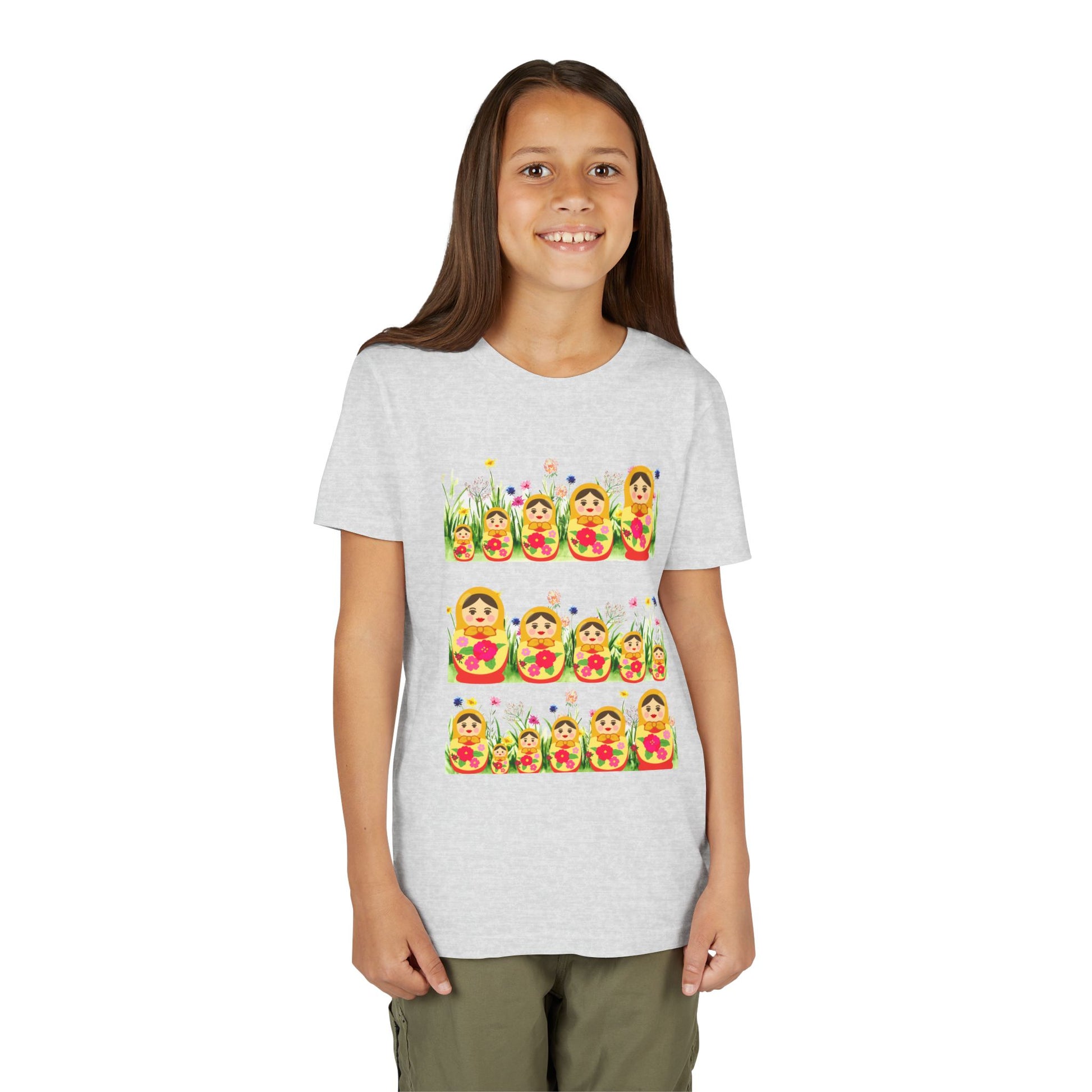 Youth Flower Patch Short Sleeve Shirt
