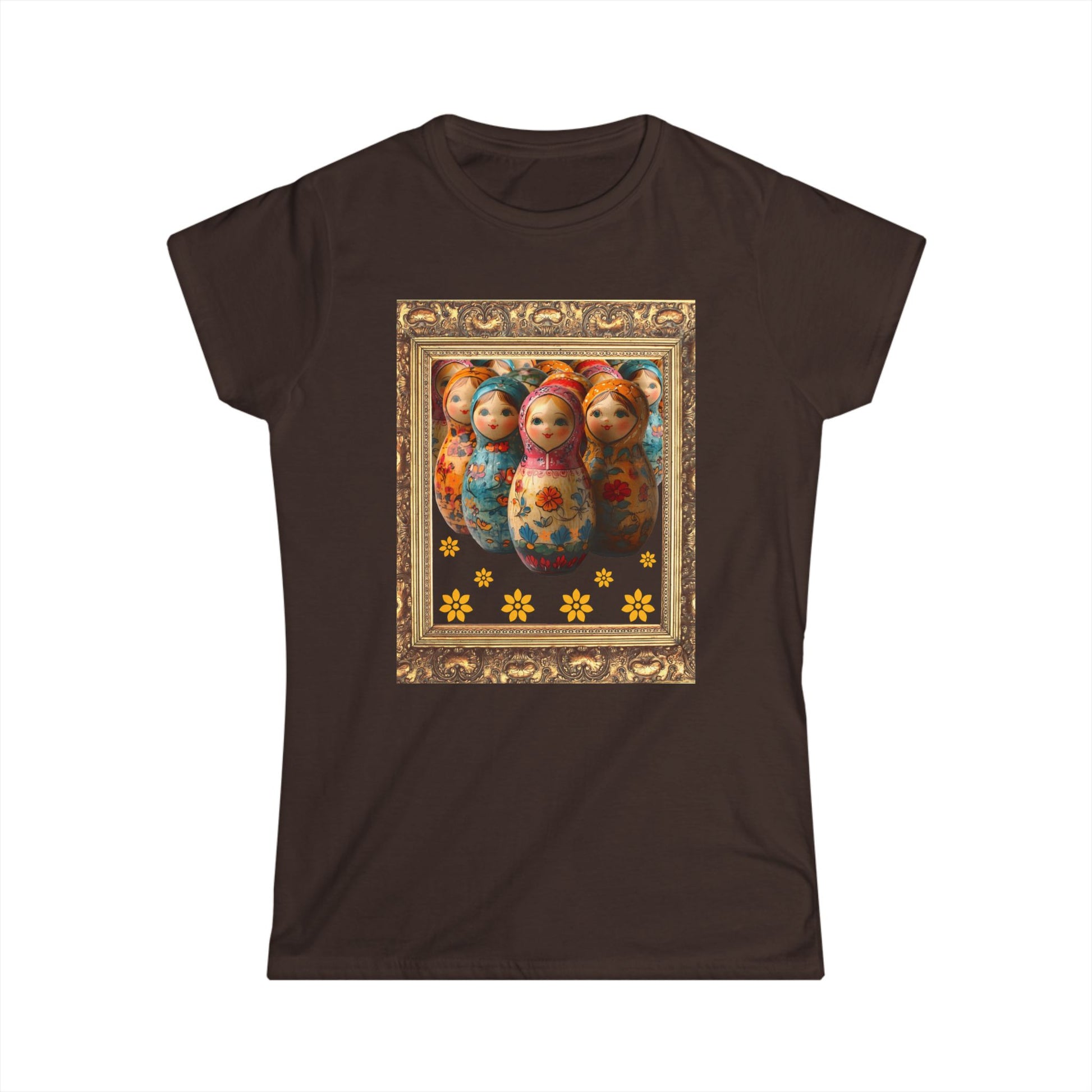 Women's Friends Portrait Soft Style Shirt