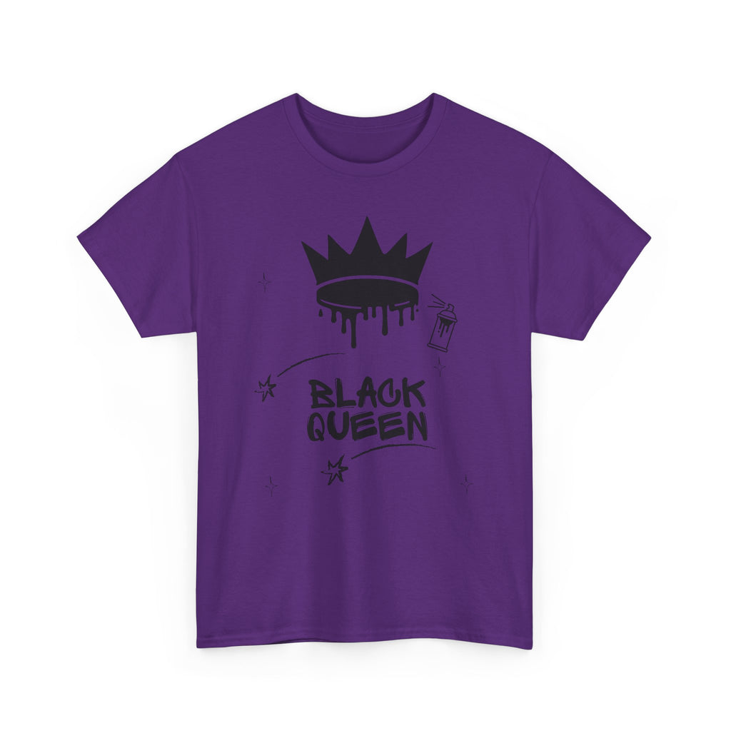 Black Queen Cotton Tee Shirt