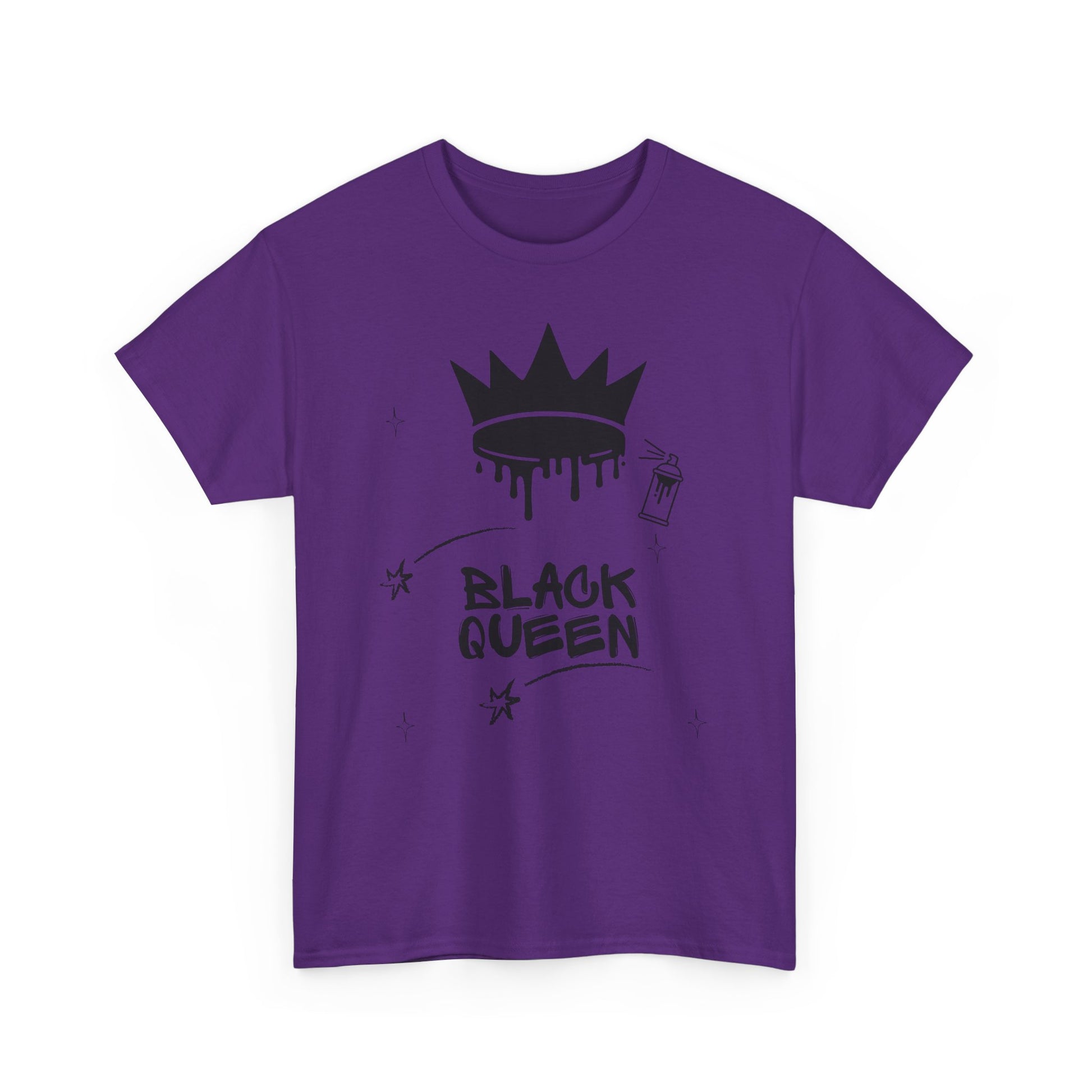 Black Queen Cotton Tee Shirt