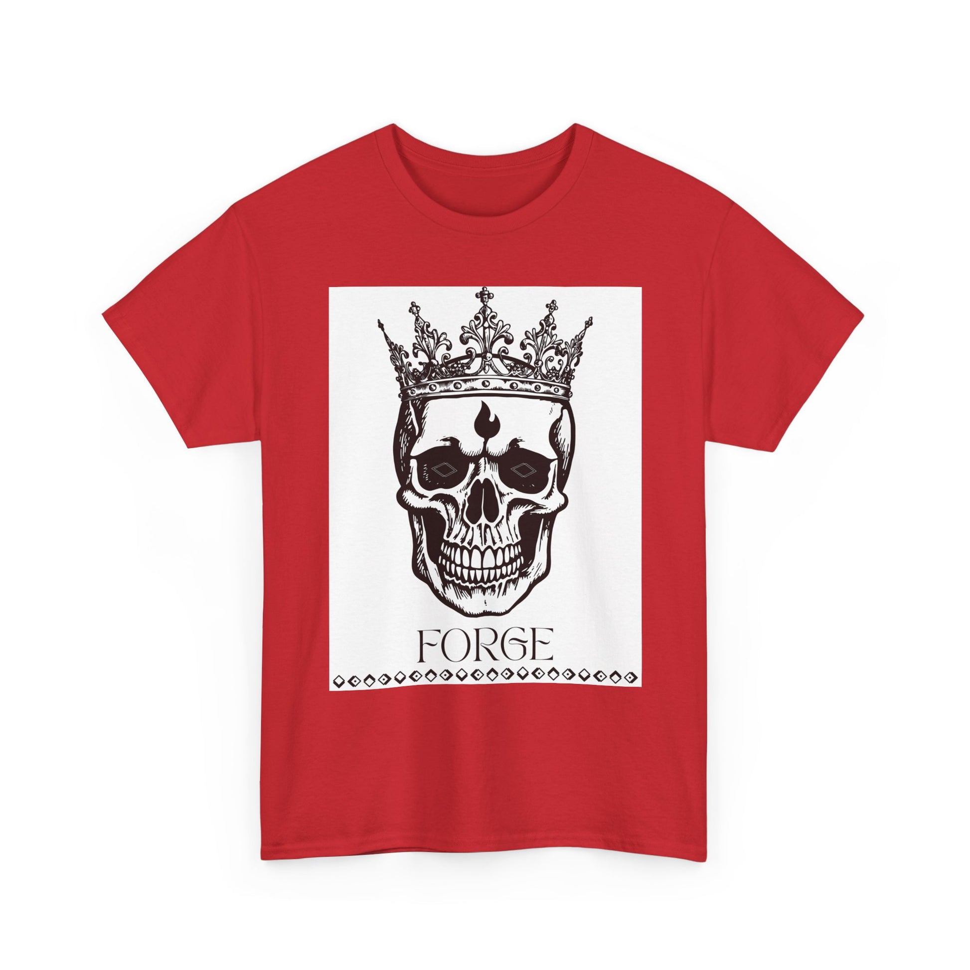 Skull "Forge" Cotton Tee Shirt