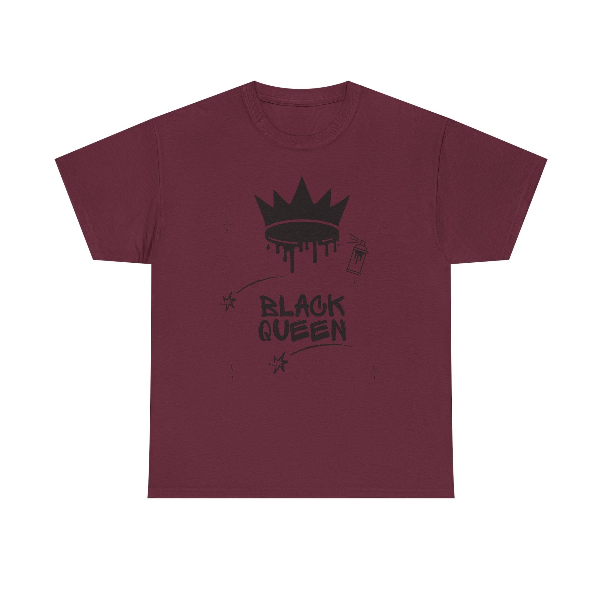 Black Queen Cotton Tee Shirt
