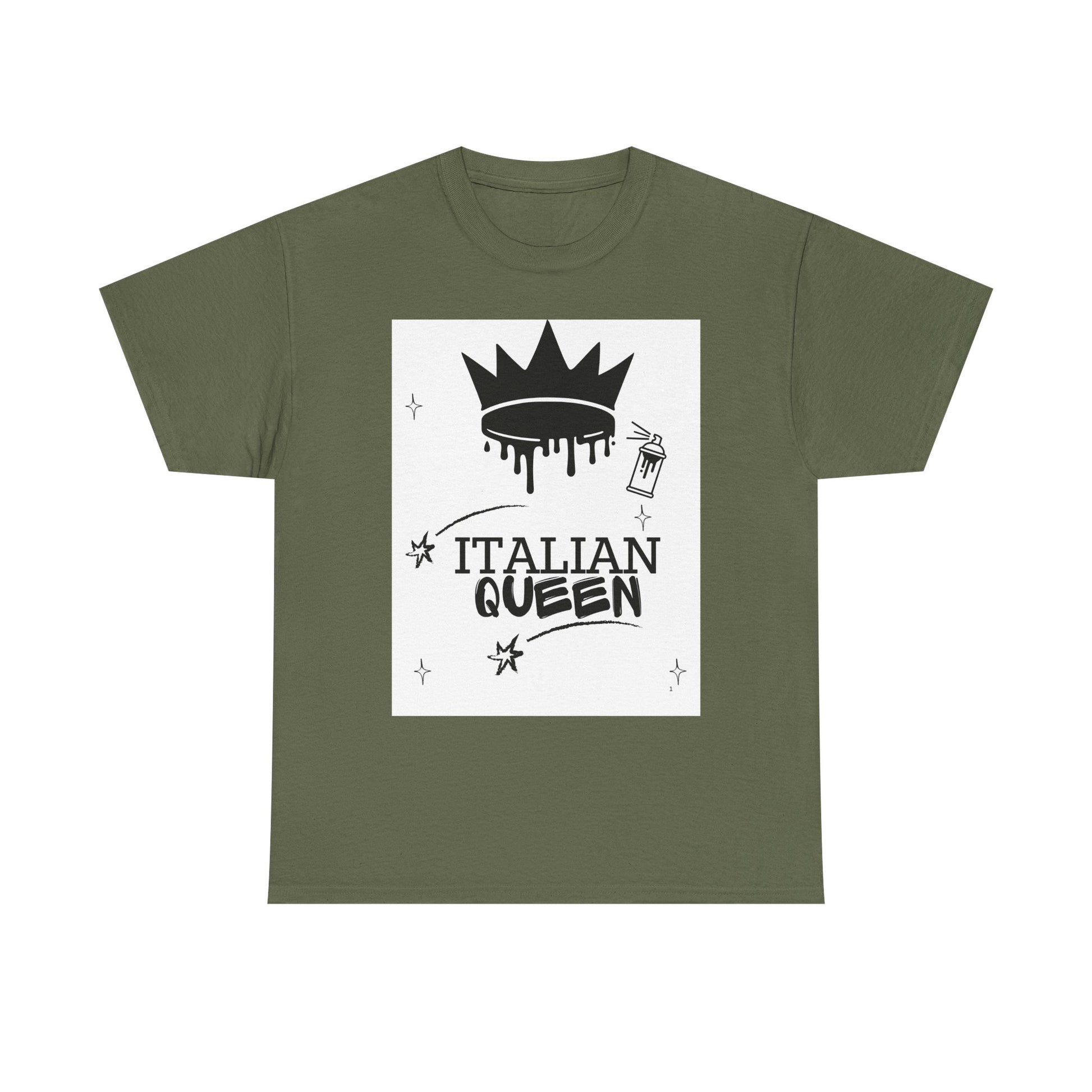 Italian Queen Cotton Tee Shirt