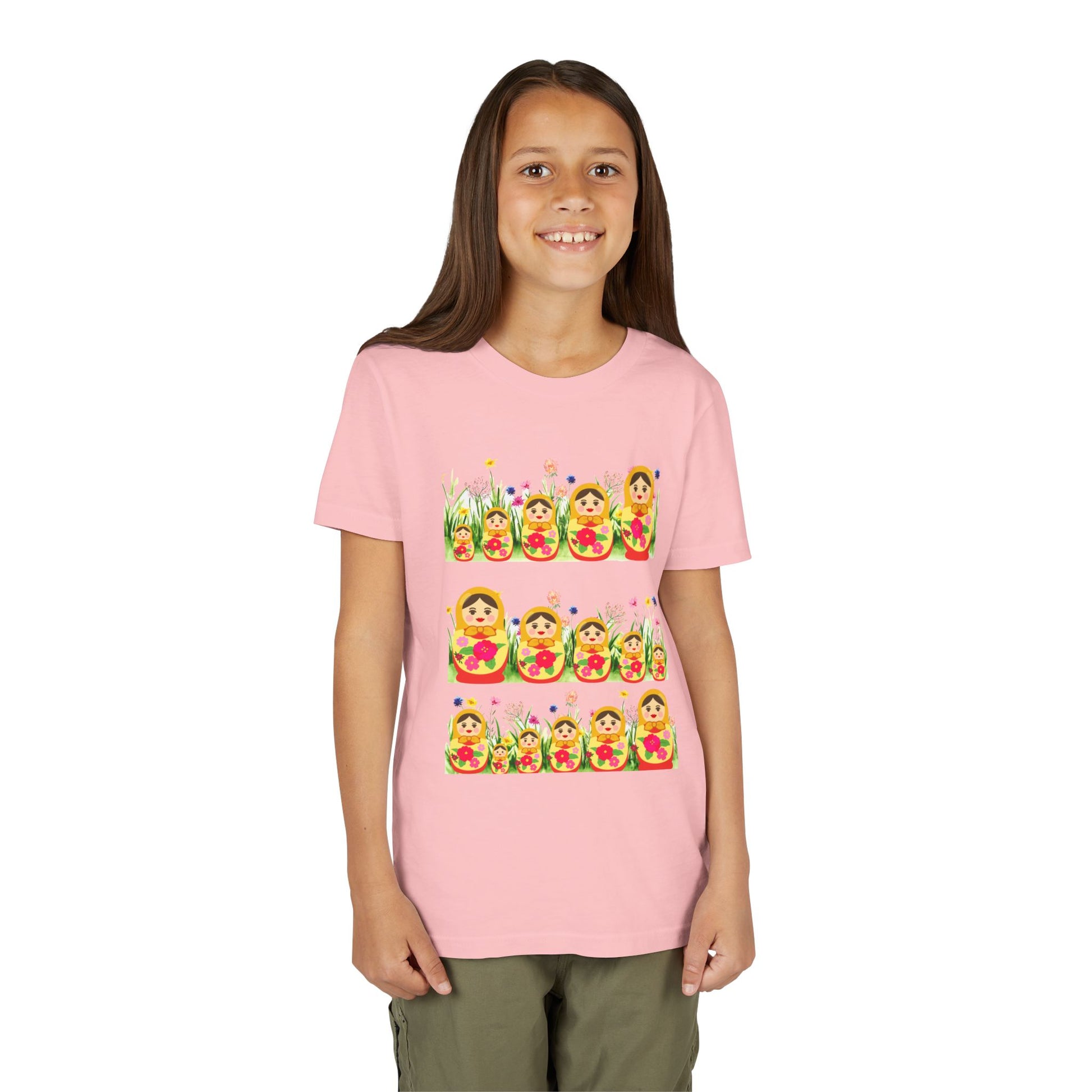 Youth Flower Patch Short Sleeve Shirt