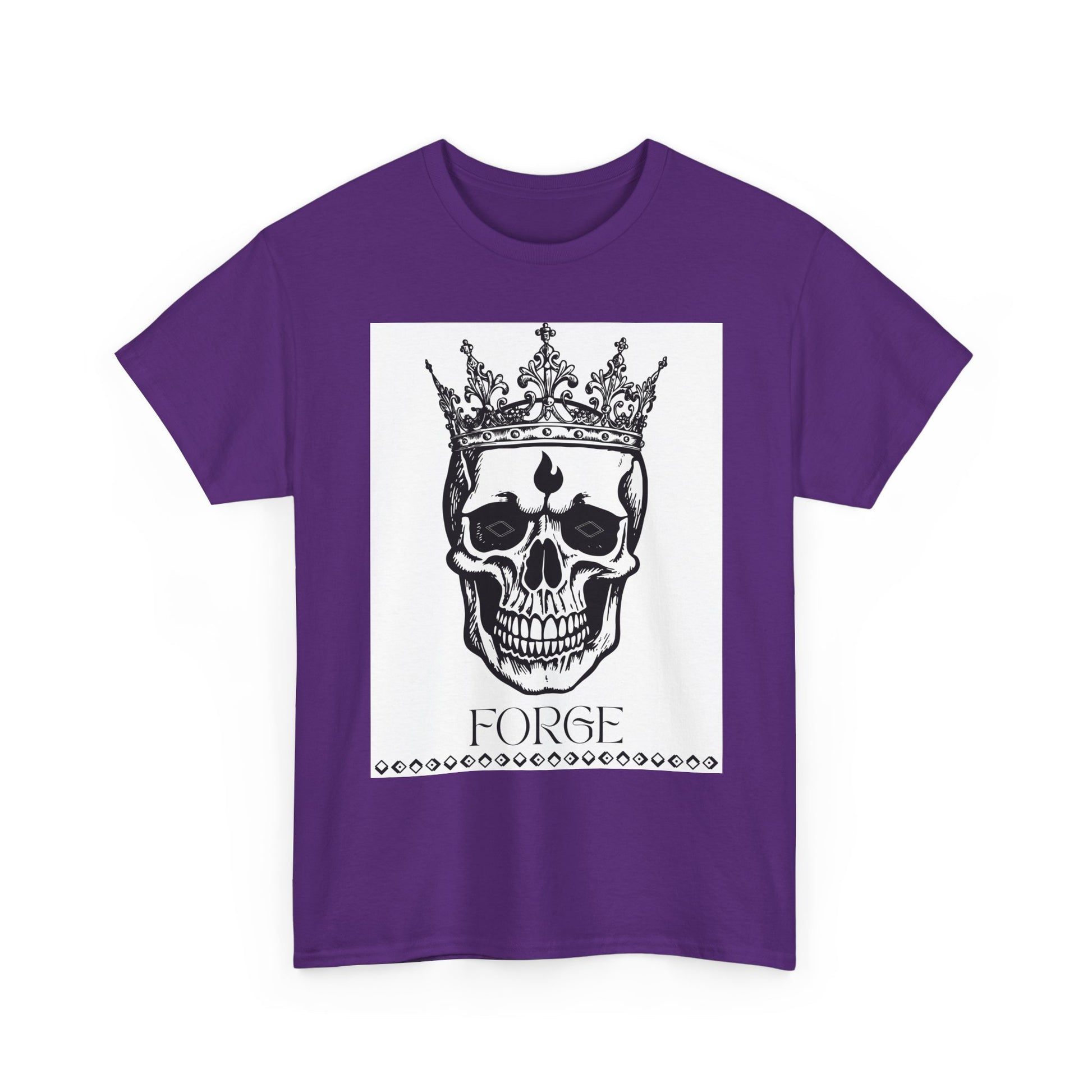 Skull "Forge" Cotton Tee Shirt