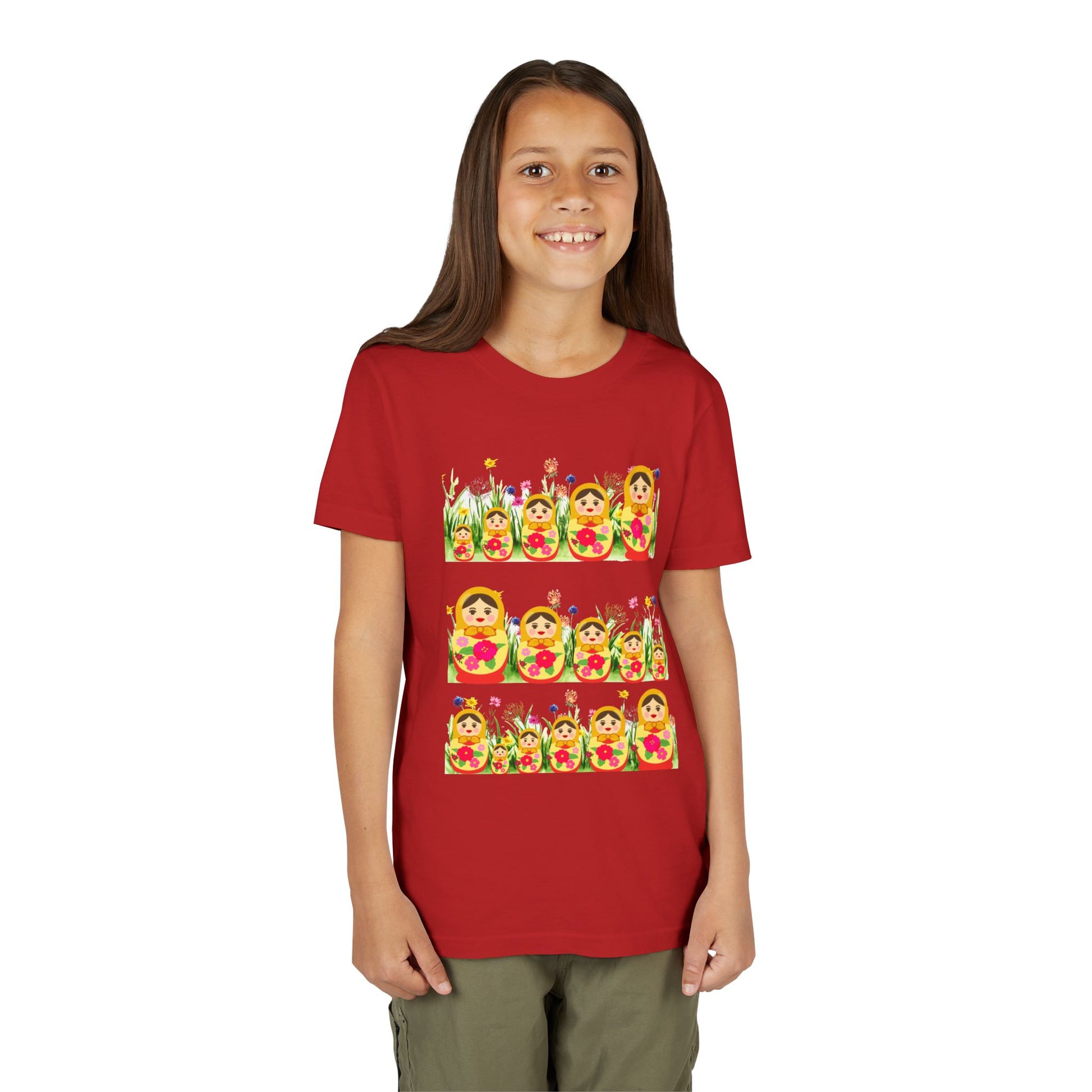 Youth Flower Patch Short Sleeve Shirt
